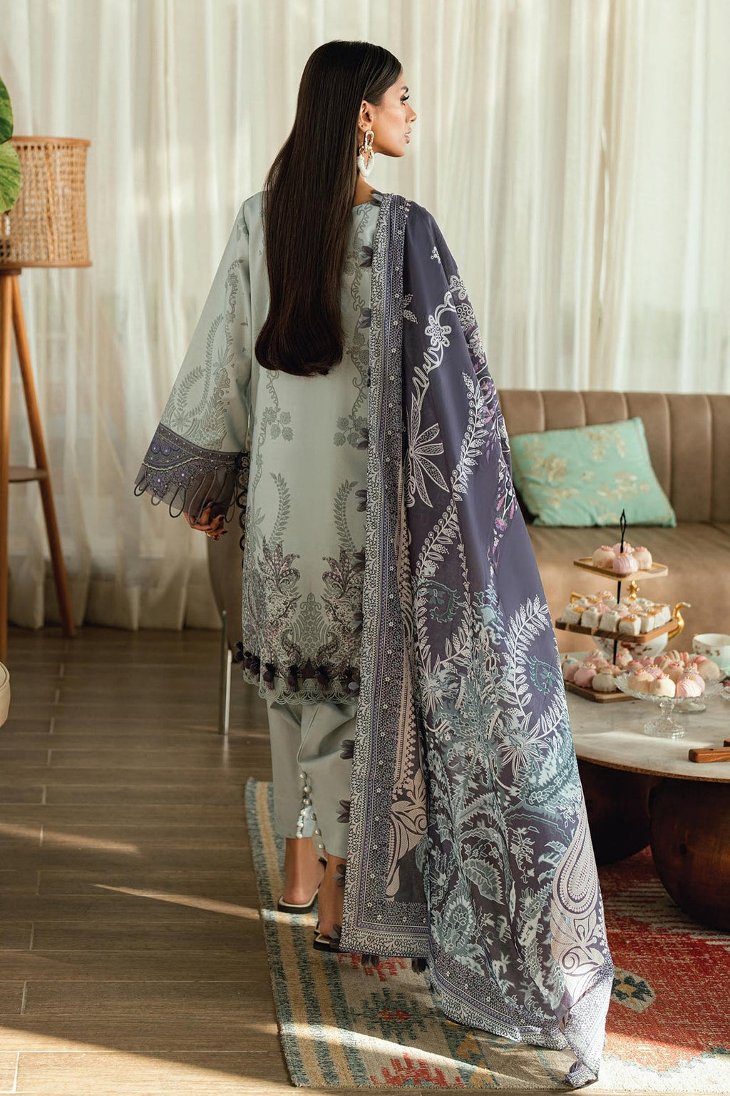 Jade Urbane Lawn Prints Unstitched