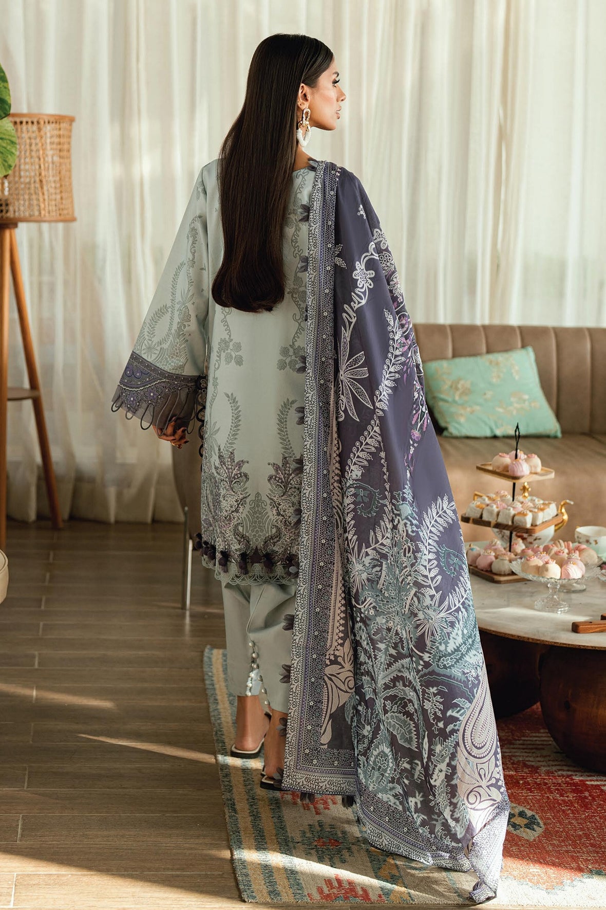 Jade Urbane Lawn Prints Unstitched