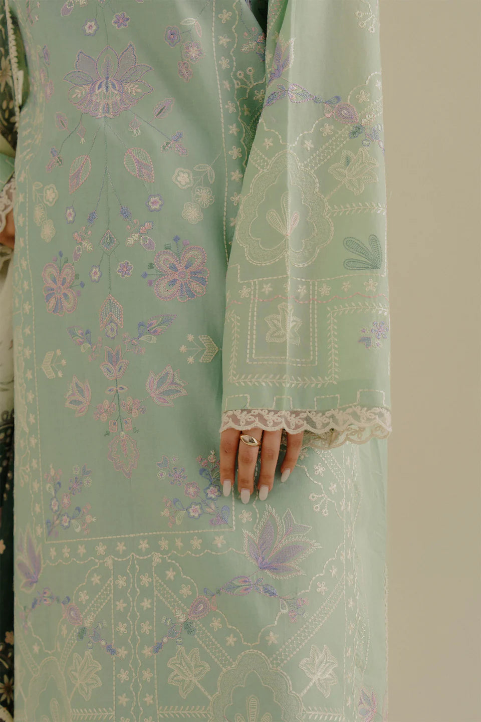 COCO Embroidered Lawn BY ZARA SHAHJAHAN