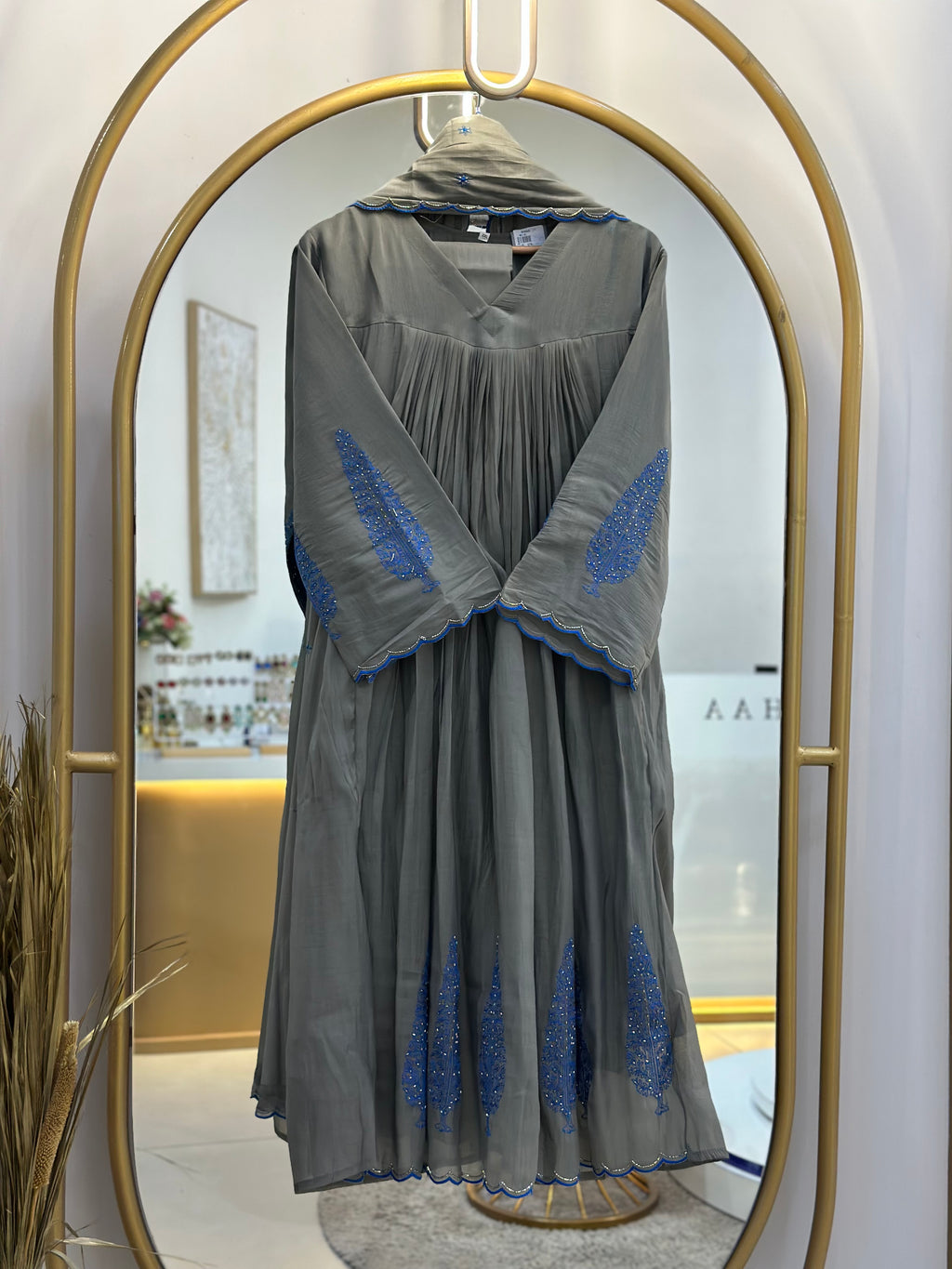 Embroidered Stitched Suit