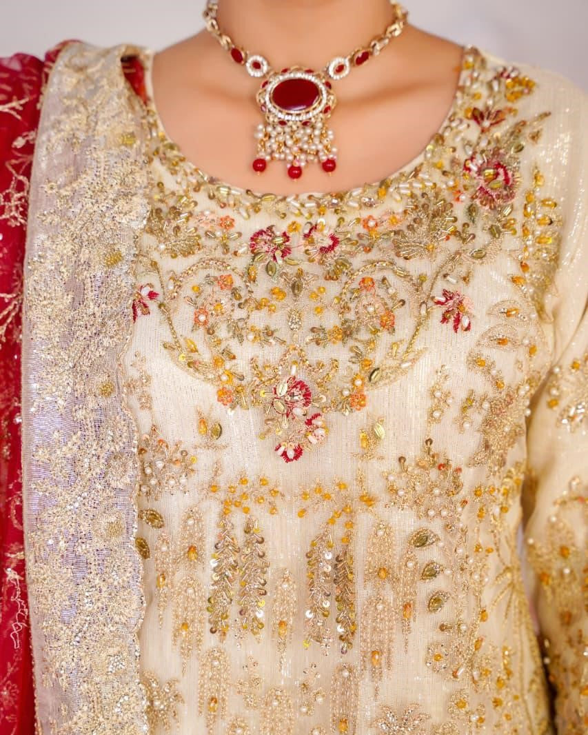 Premium Heavy Partywear Stitched Pakistani Suit