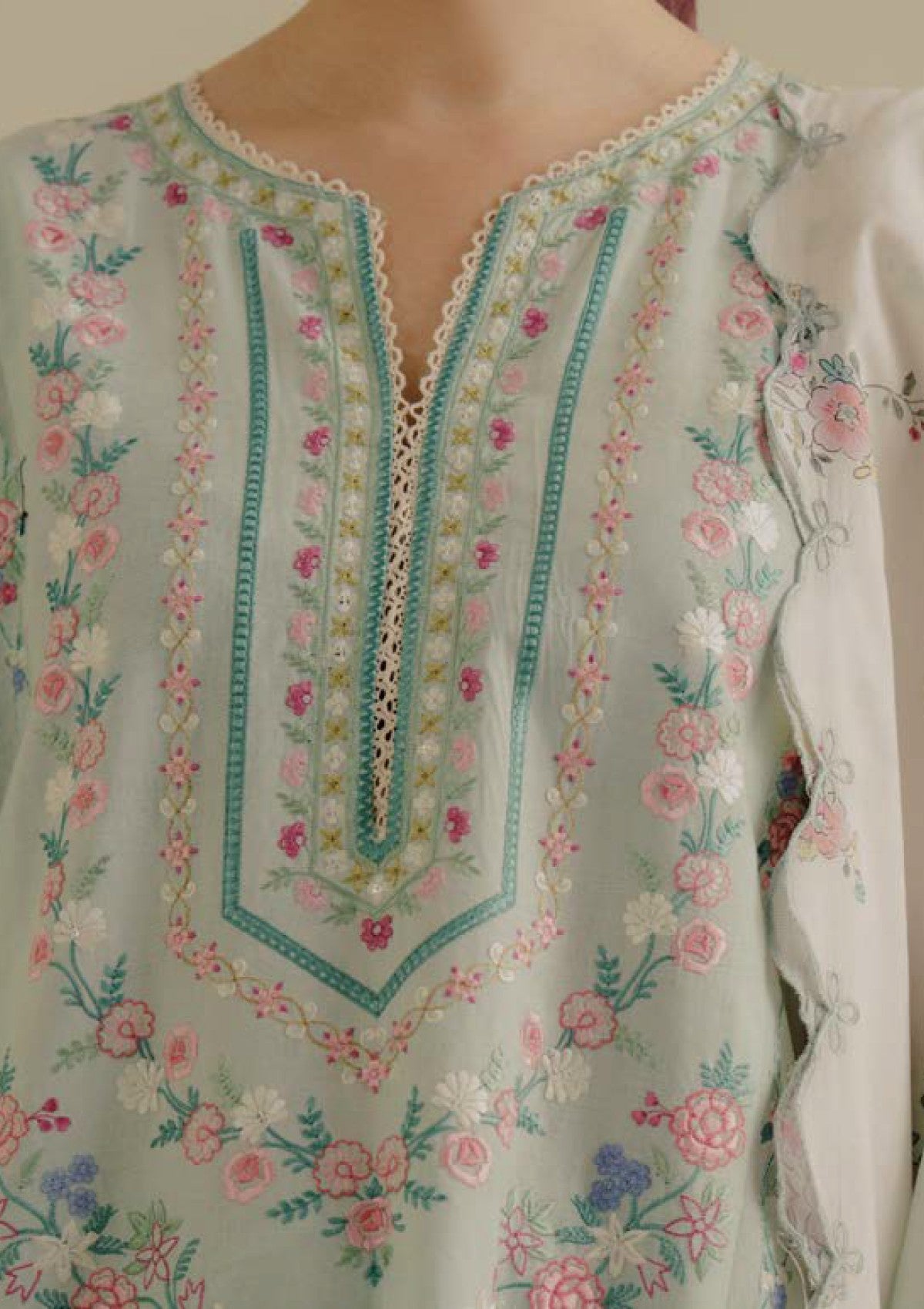 Coco Lawn Drop II by Zara Shahjahan