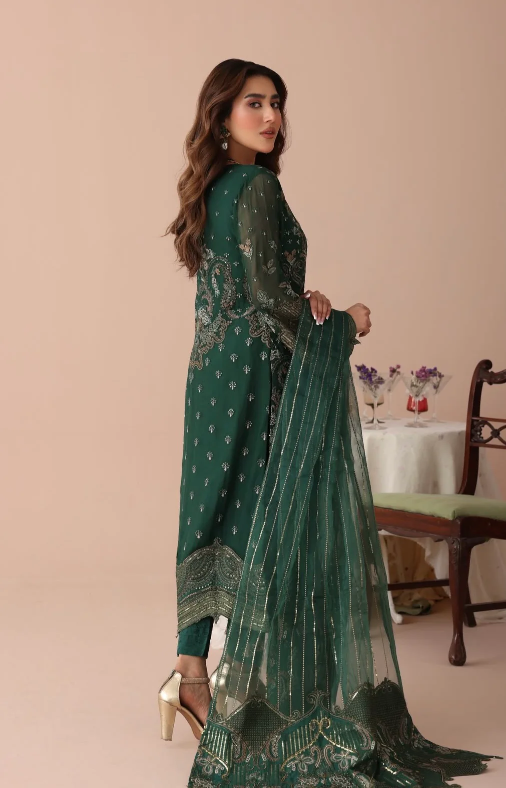 Party wear-Bala Tawakkal Stitched