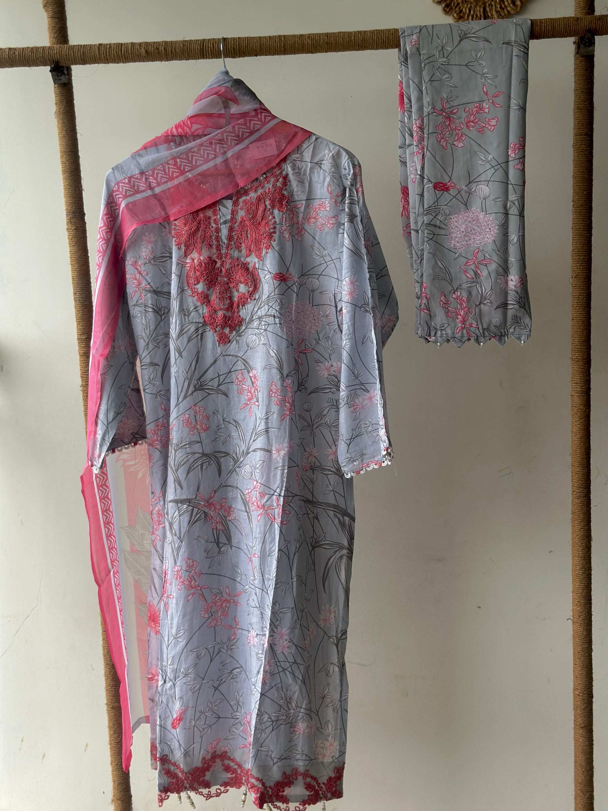 COTTON STITCHED SUIT