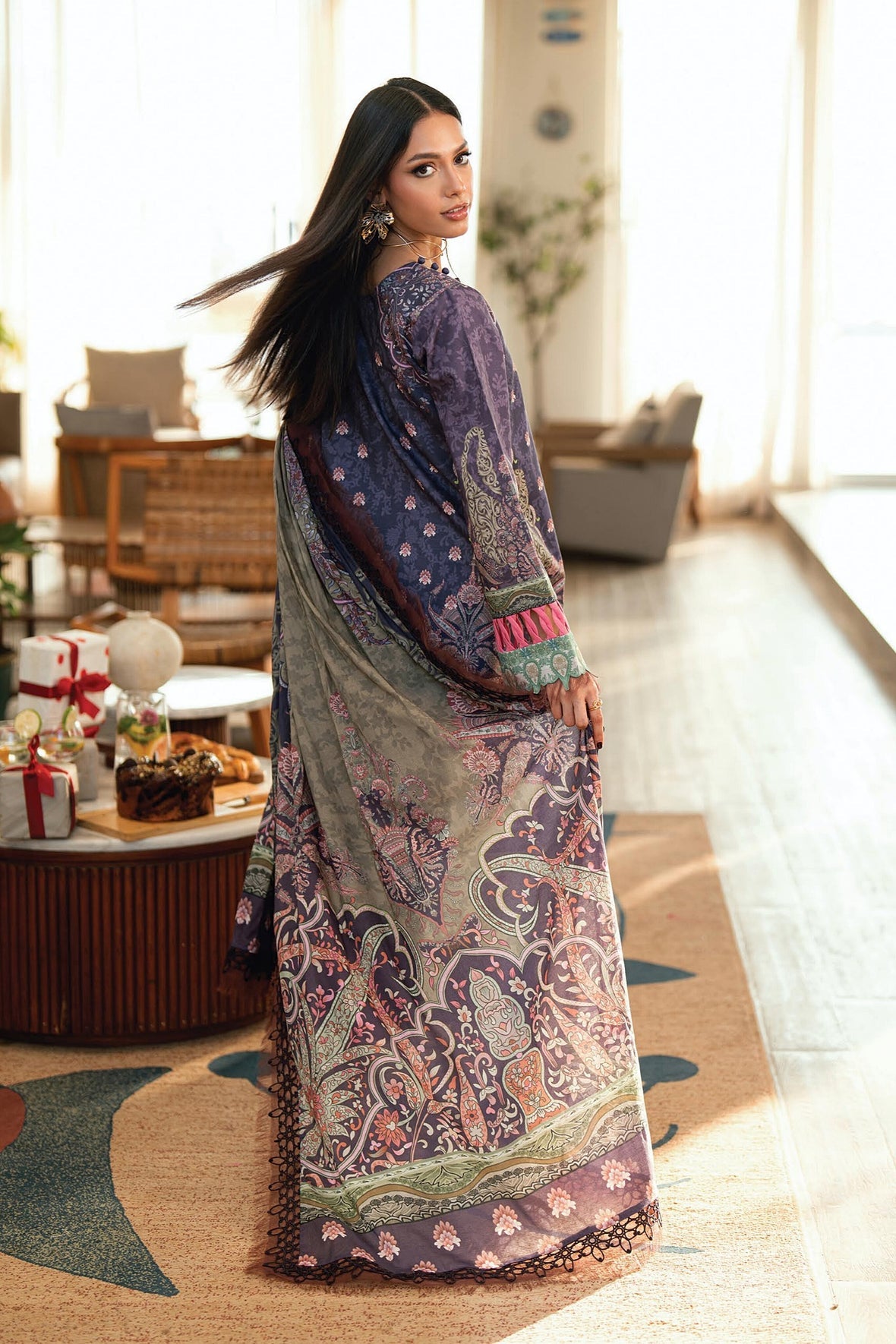 Jade Urbane Lawn Prints Unstitched
