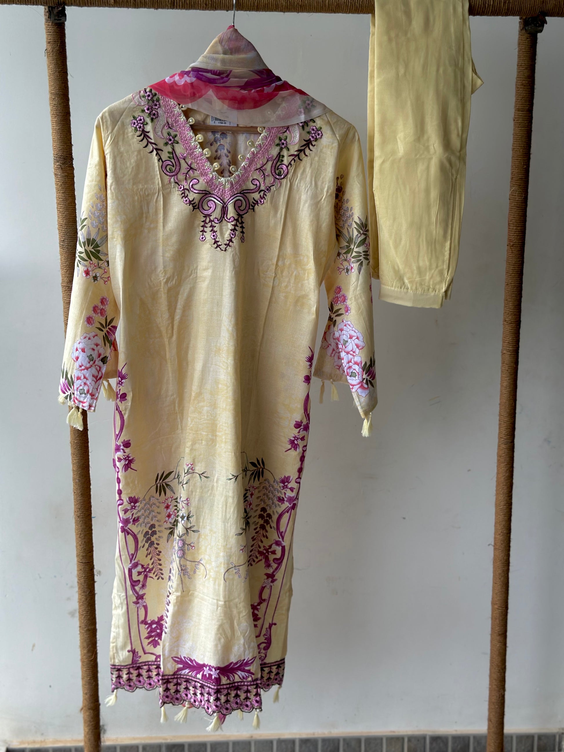 COTTON STITCHED SUIT