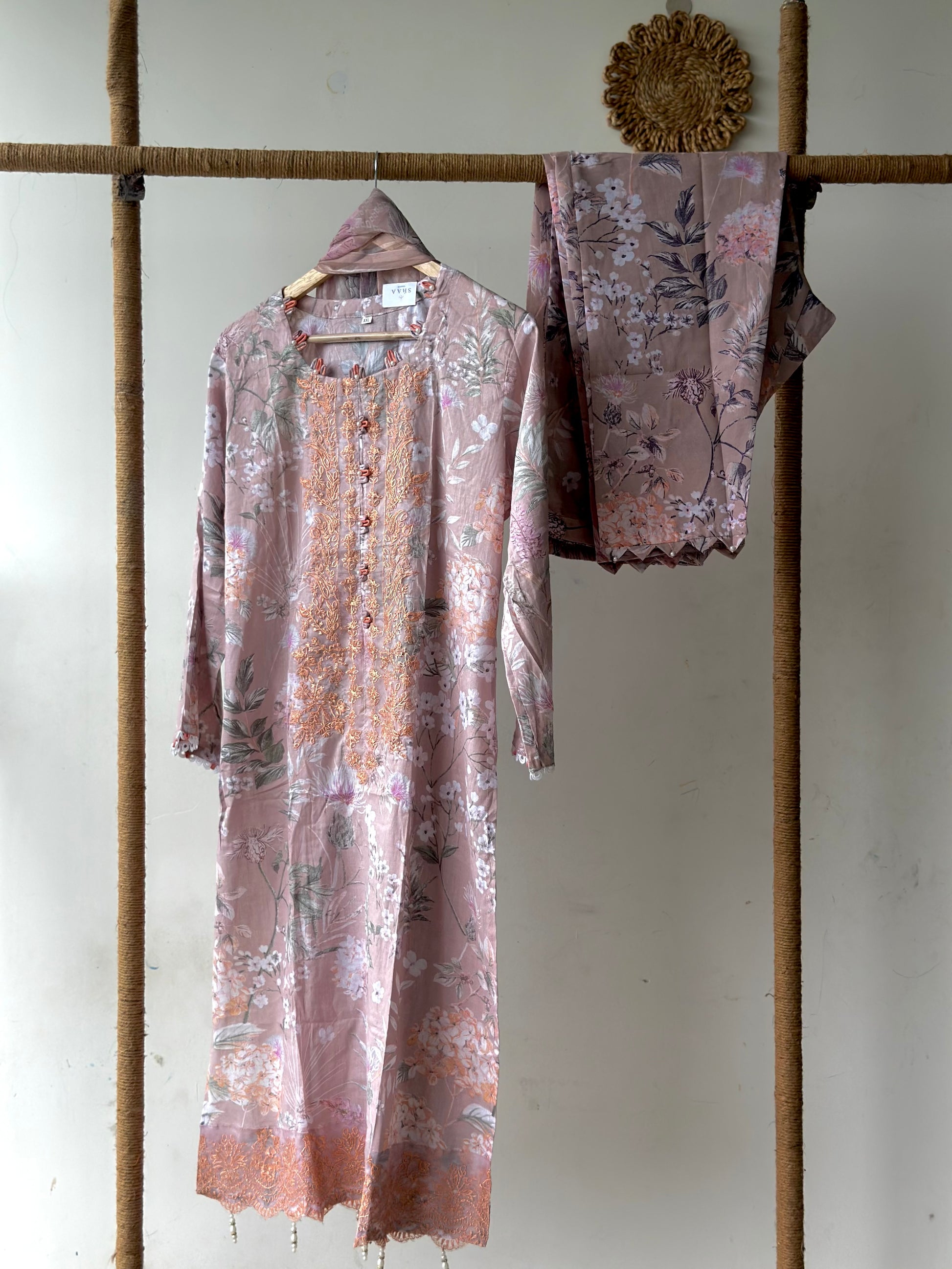 COTTON STITCHED SUIT