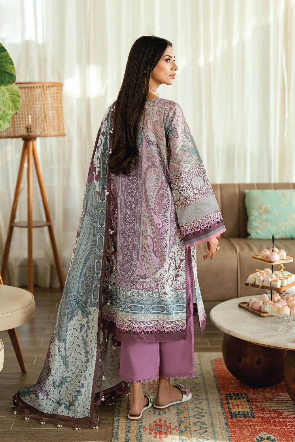 Jade Urbane Lawn Prints Unstitched
