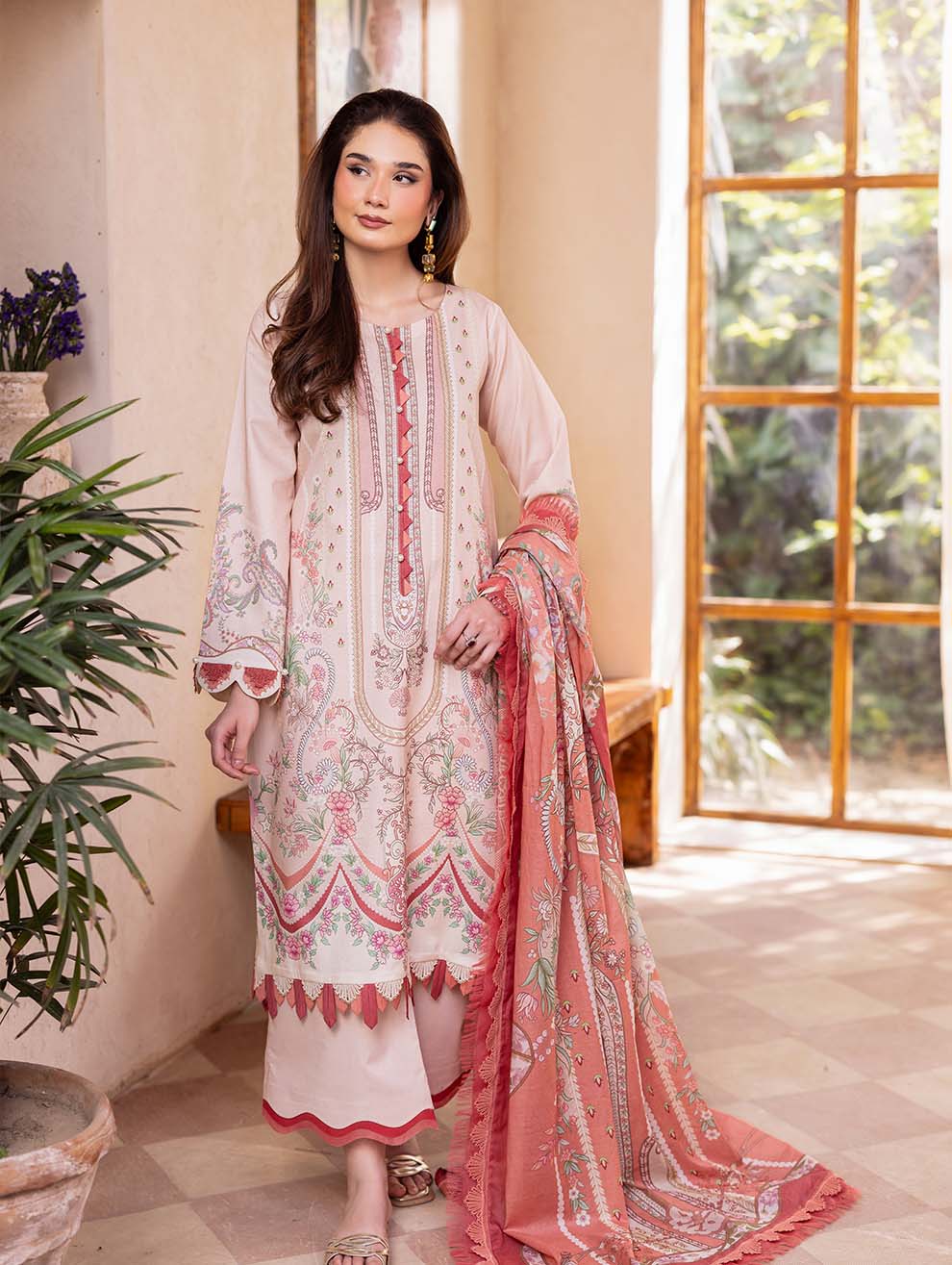 JADE URBANE Digital Printed Lawn -Unstitched