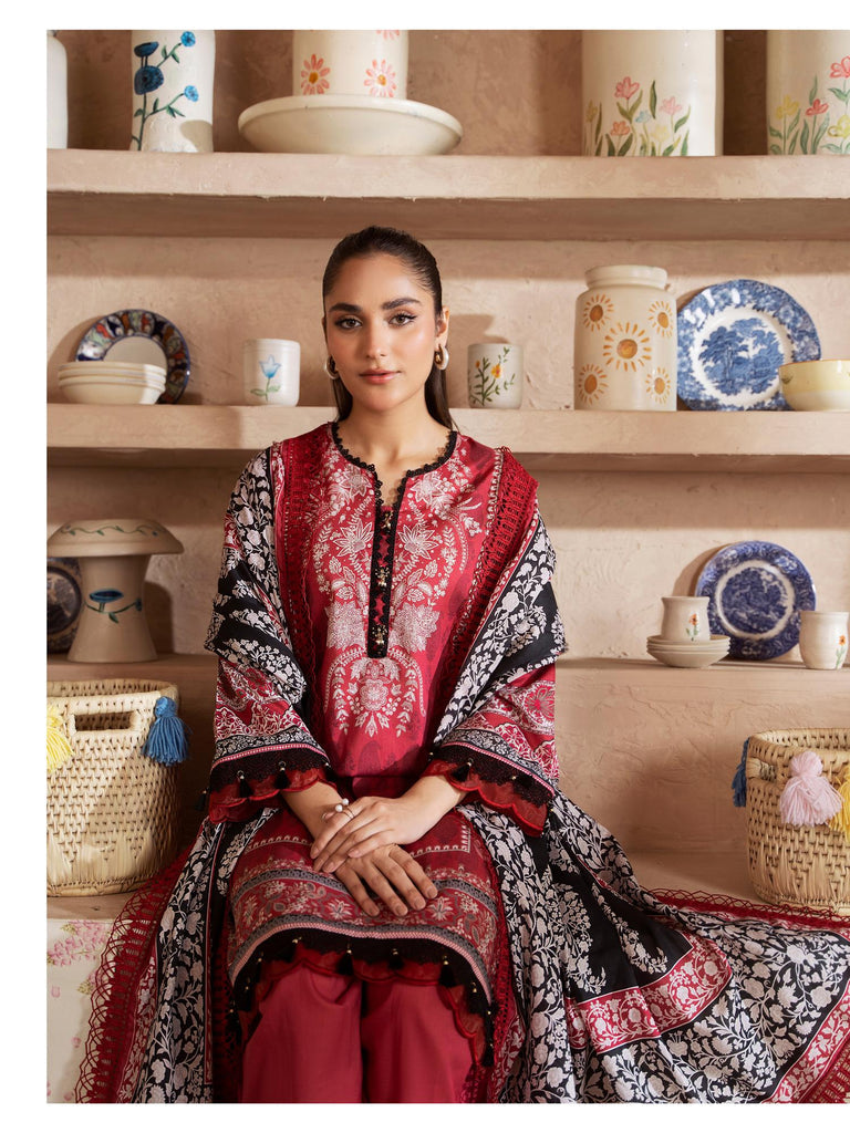 Mausummery Digital Lawn- Unstitched