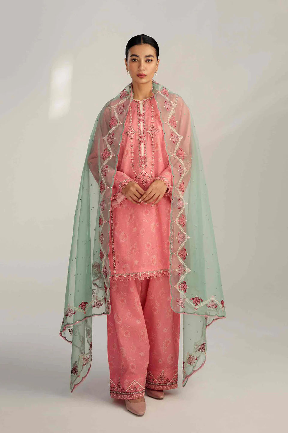 Coco By Zara Shahjahan - Embroidered Lawn