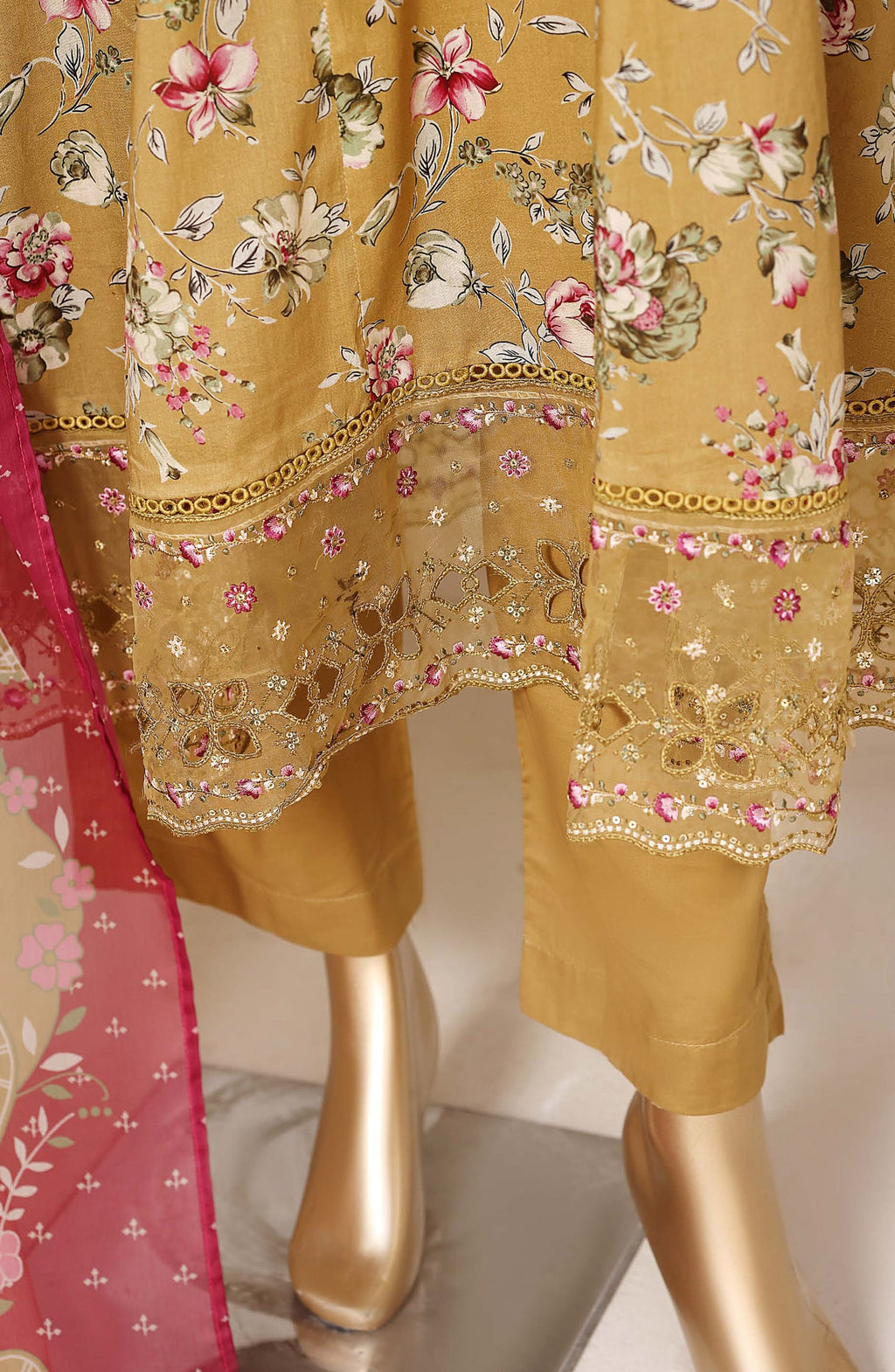 Sadabahar Flared Stitched Suit