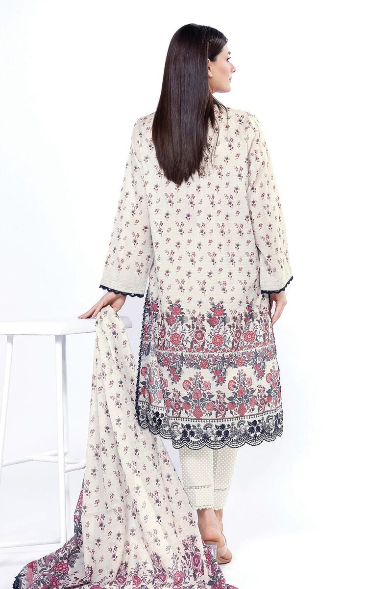 KHAADI EMBROIDERED UNSTITCHED
