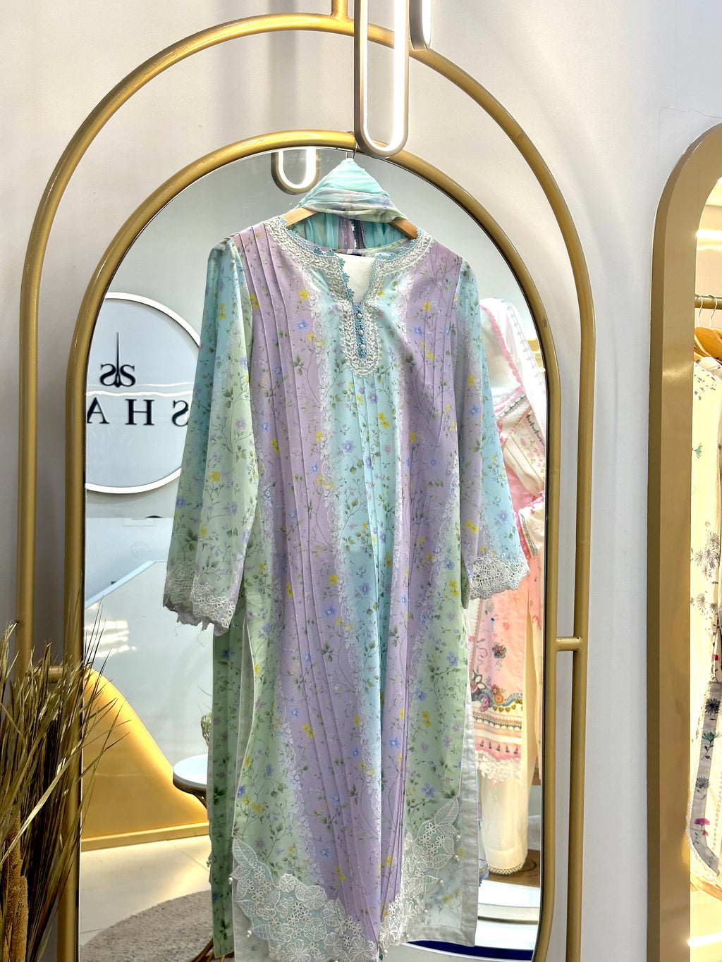Qalamkar Q-Prints Stitched