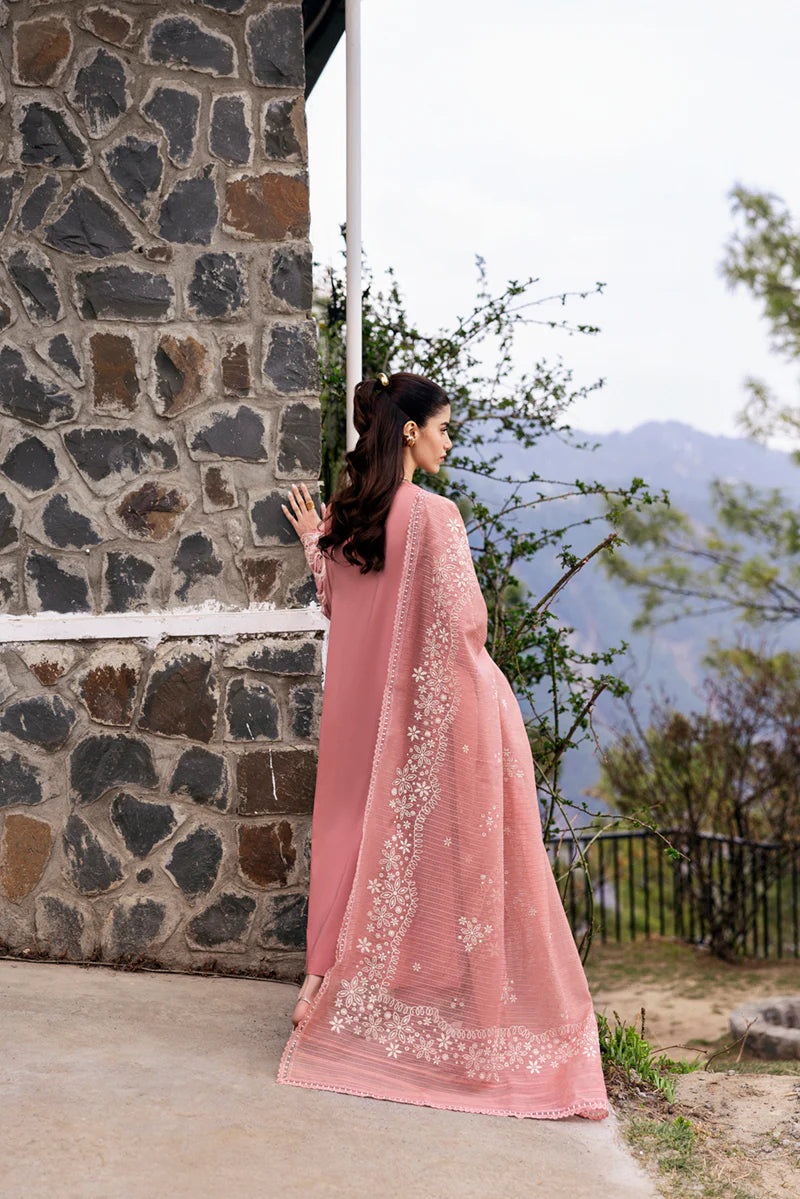 Qalamkar Qlinekari Lawn- Unstitched