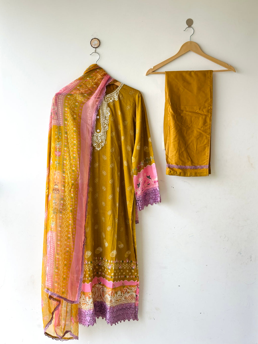 COTTON STITCHED SUIT