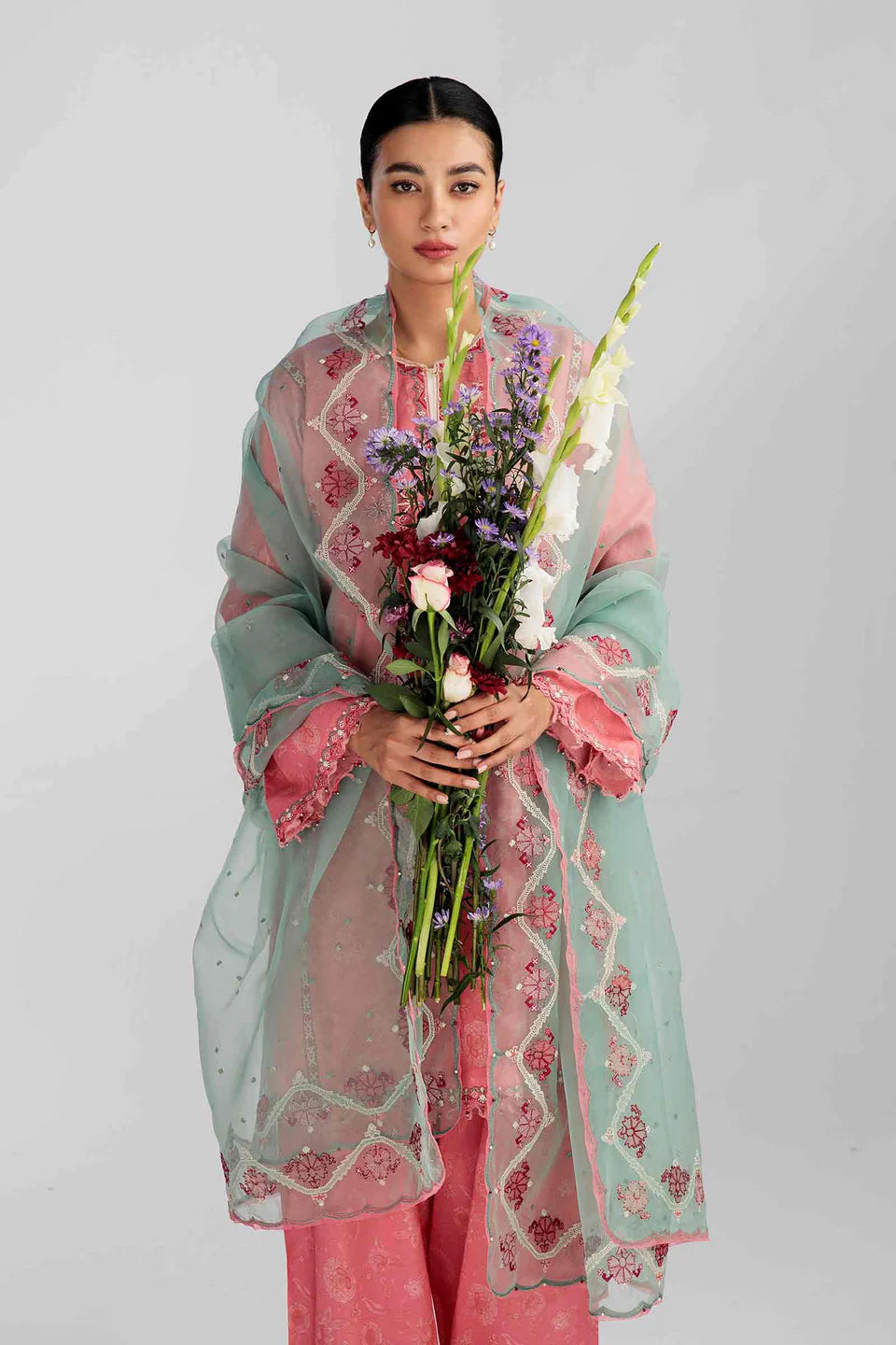 Coco By Zara Shahjahan - Embroidered Lawn