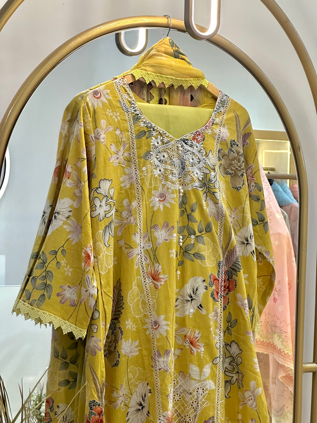 COTTON STITCHED SUIT