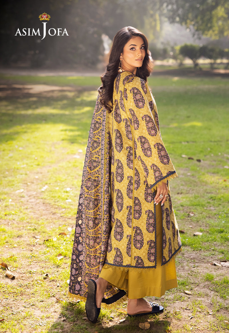 ASIM JOFA PRINTED LAWN 3 PC