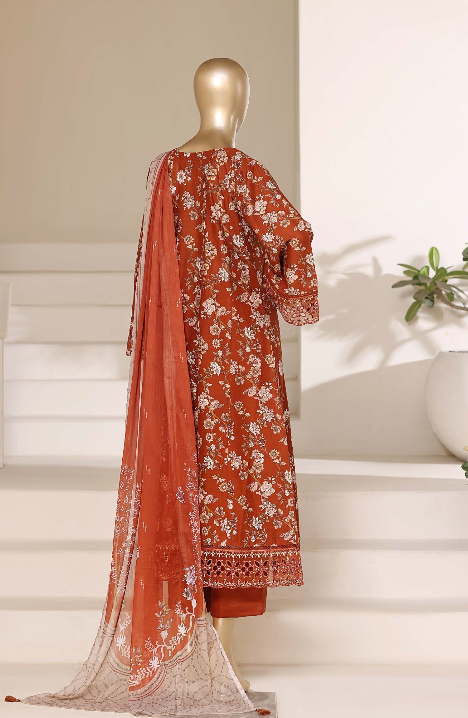 Sadabahar Flared Stitched Suit