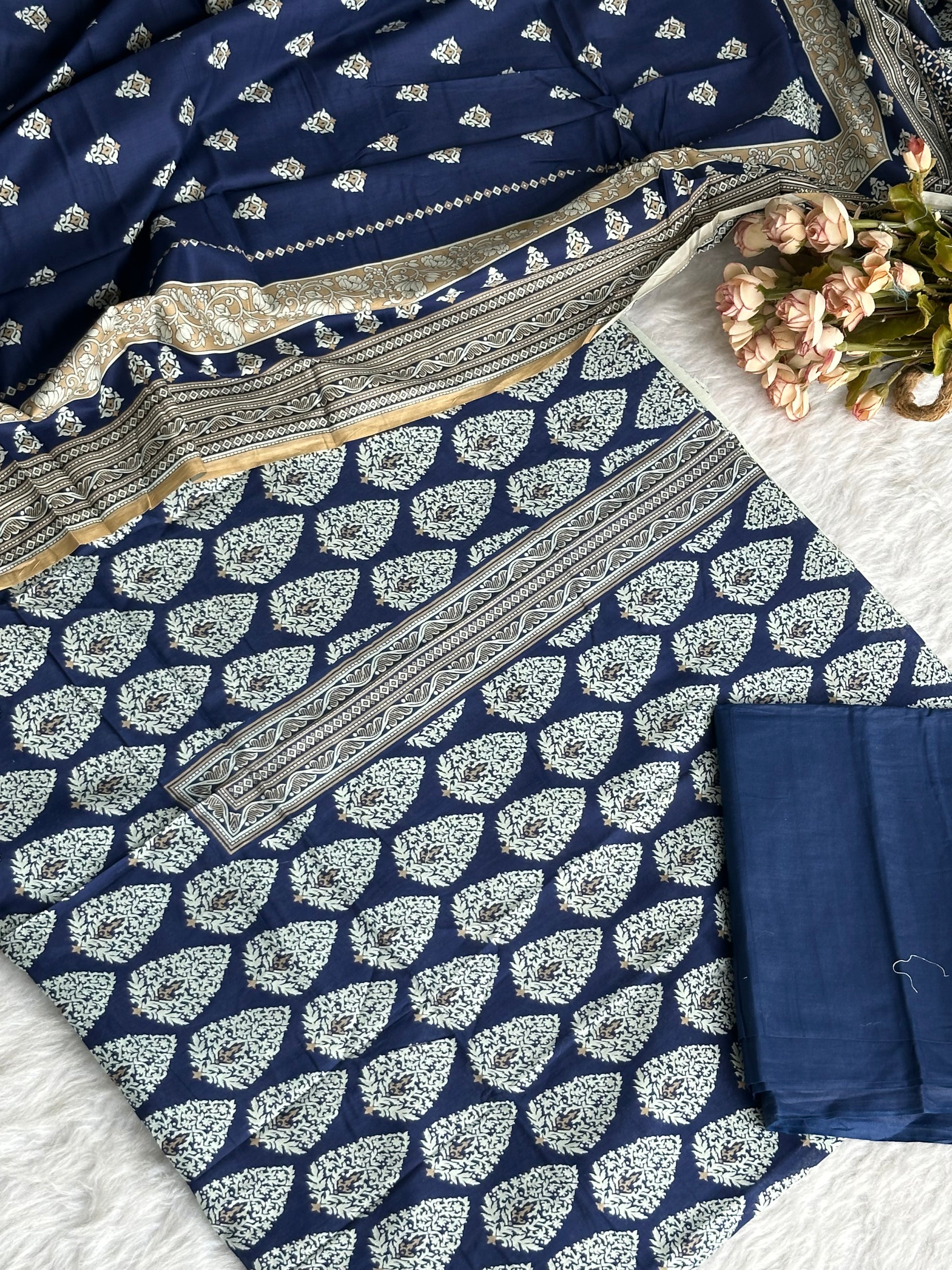 Binsaeed Printed Lawn Unstitched