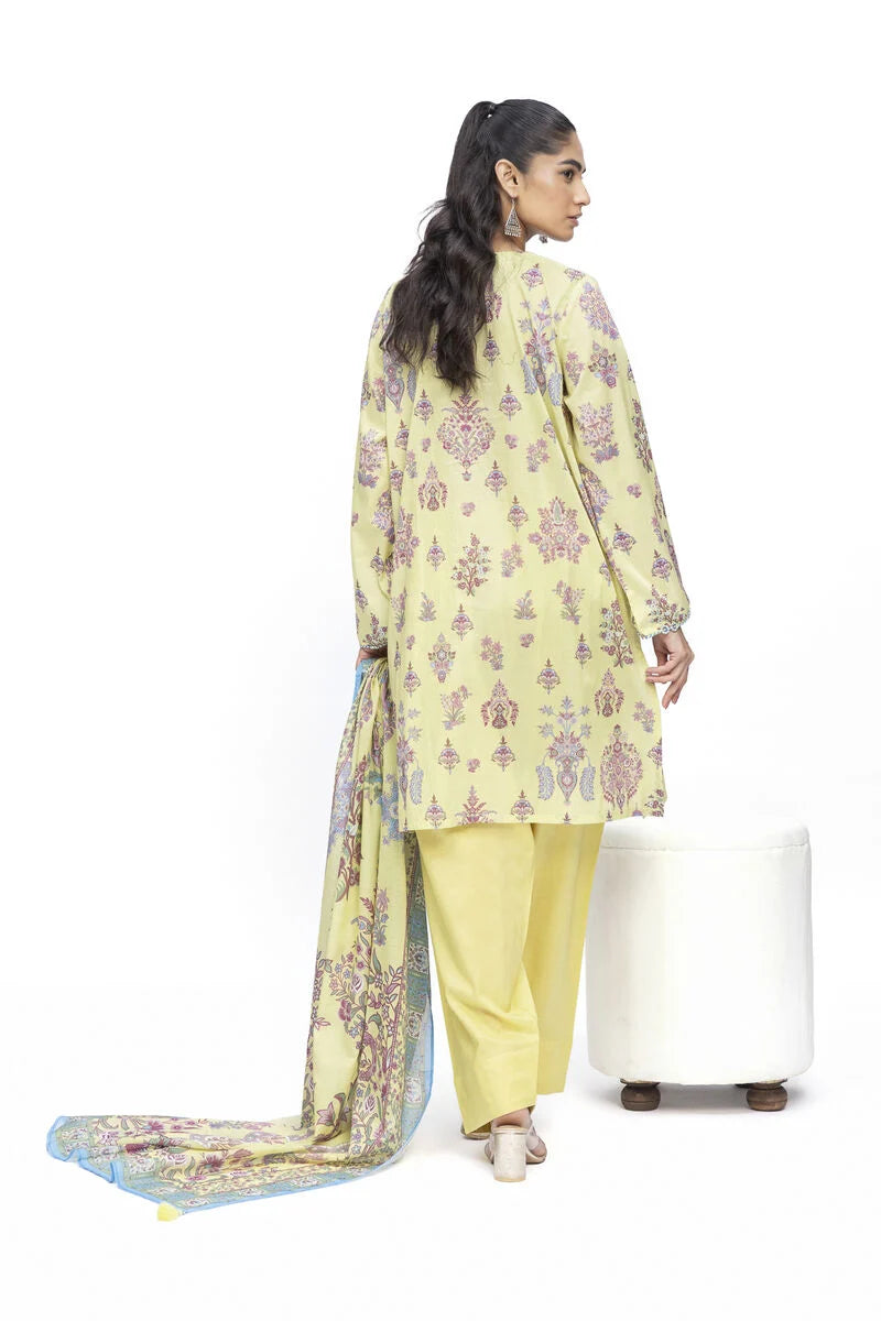 KHAADI EMBROIDERED UNSTITCHED
