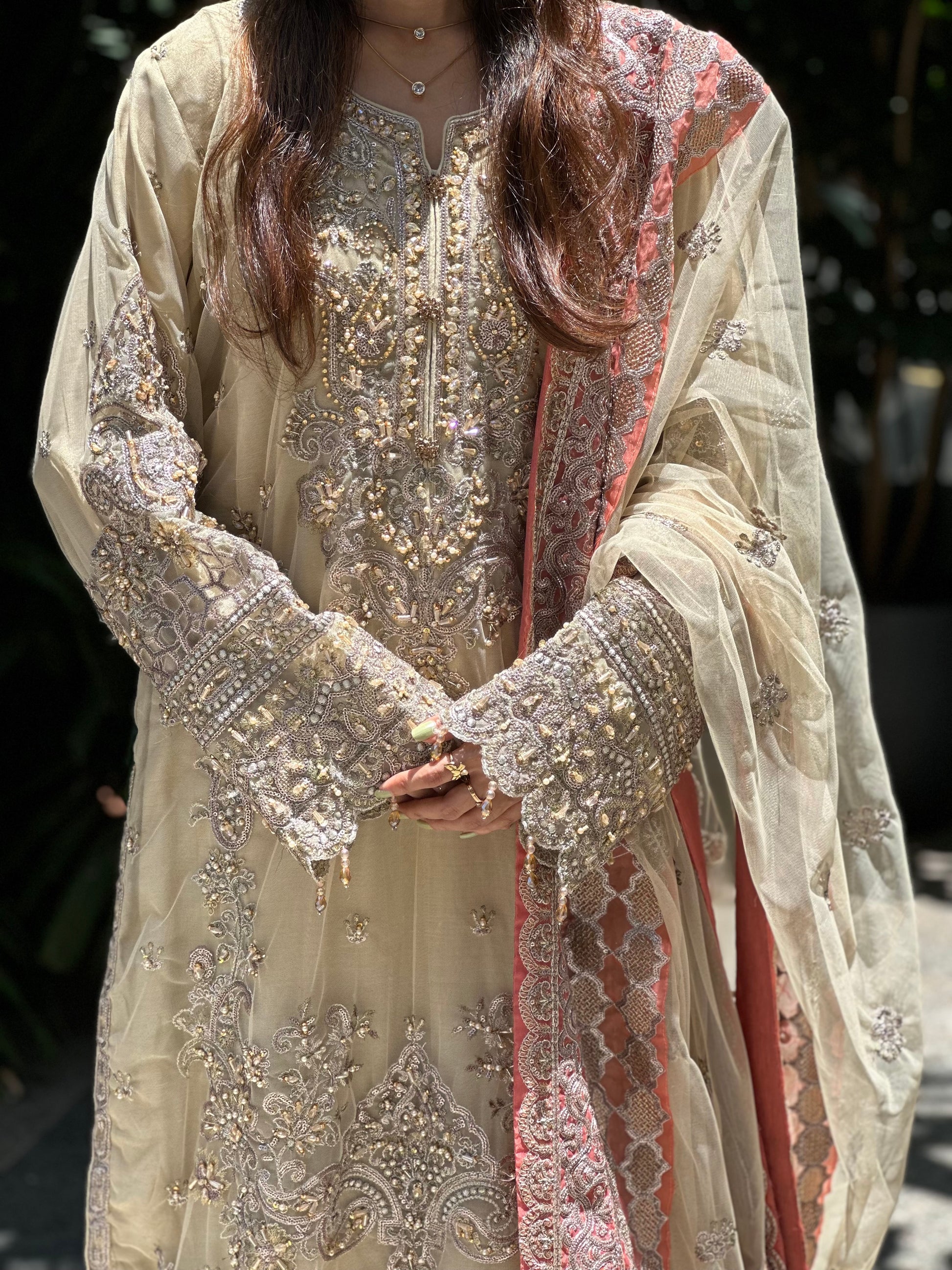 Stitched Party-wear Suit