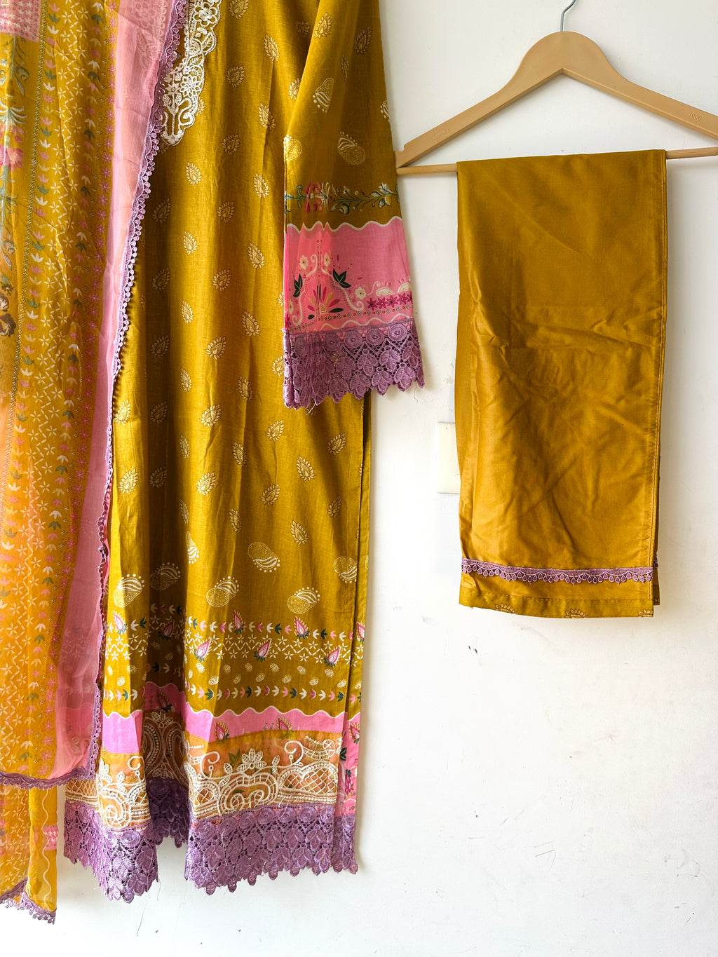 COTTON STITCHED SUIT