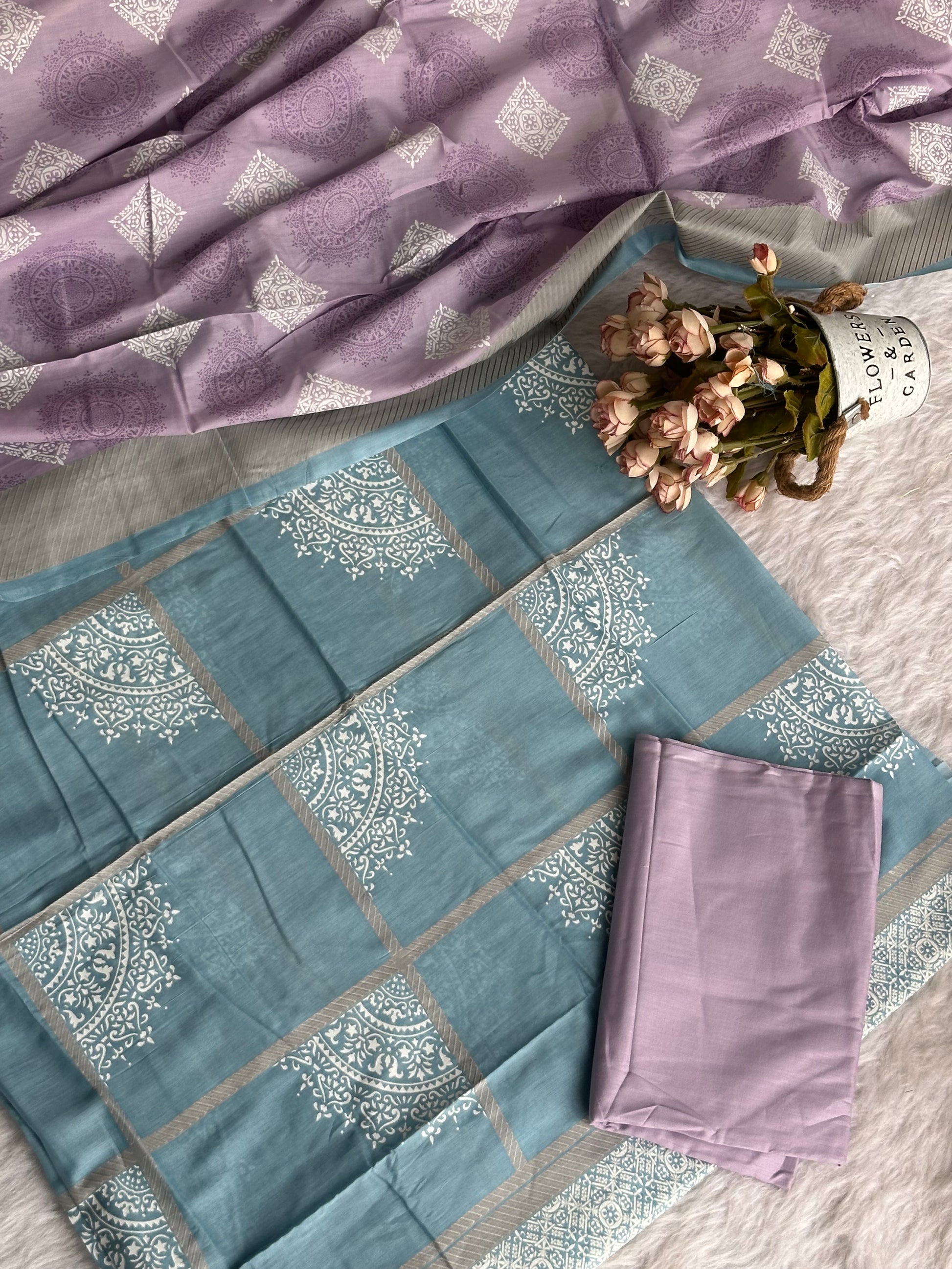 Binsaeed Printed Lawn Unstitched