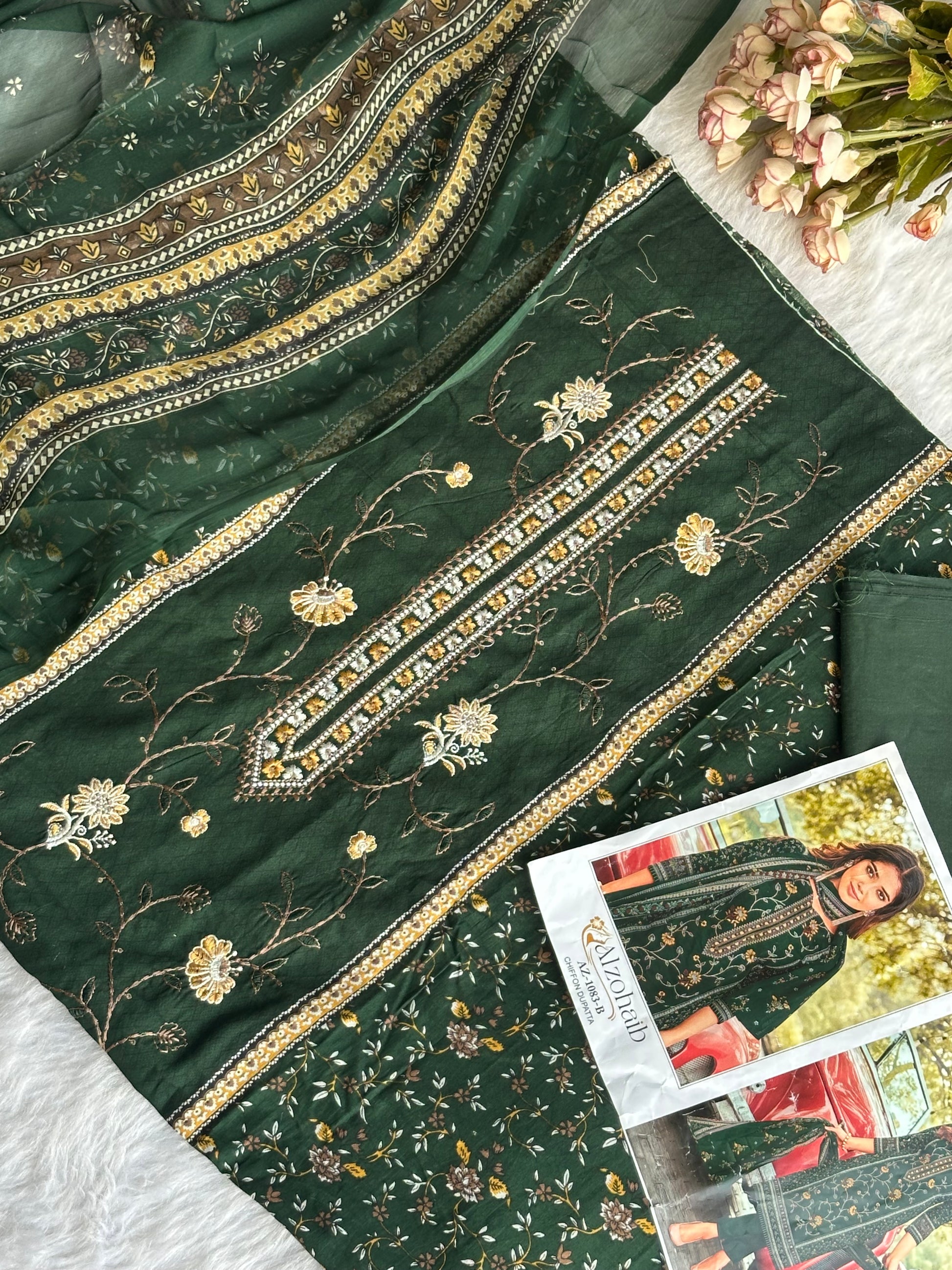 Cotton Unstitched Suit
