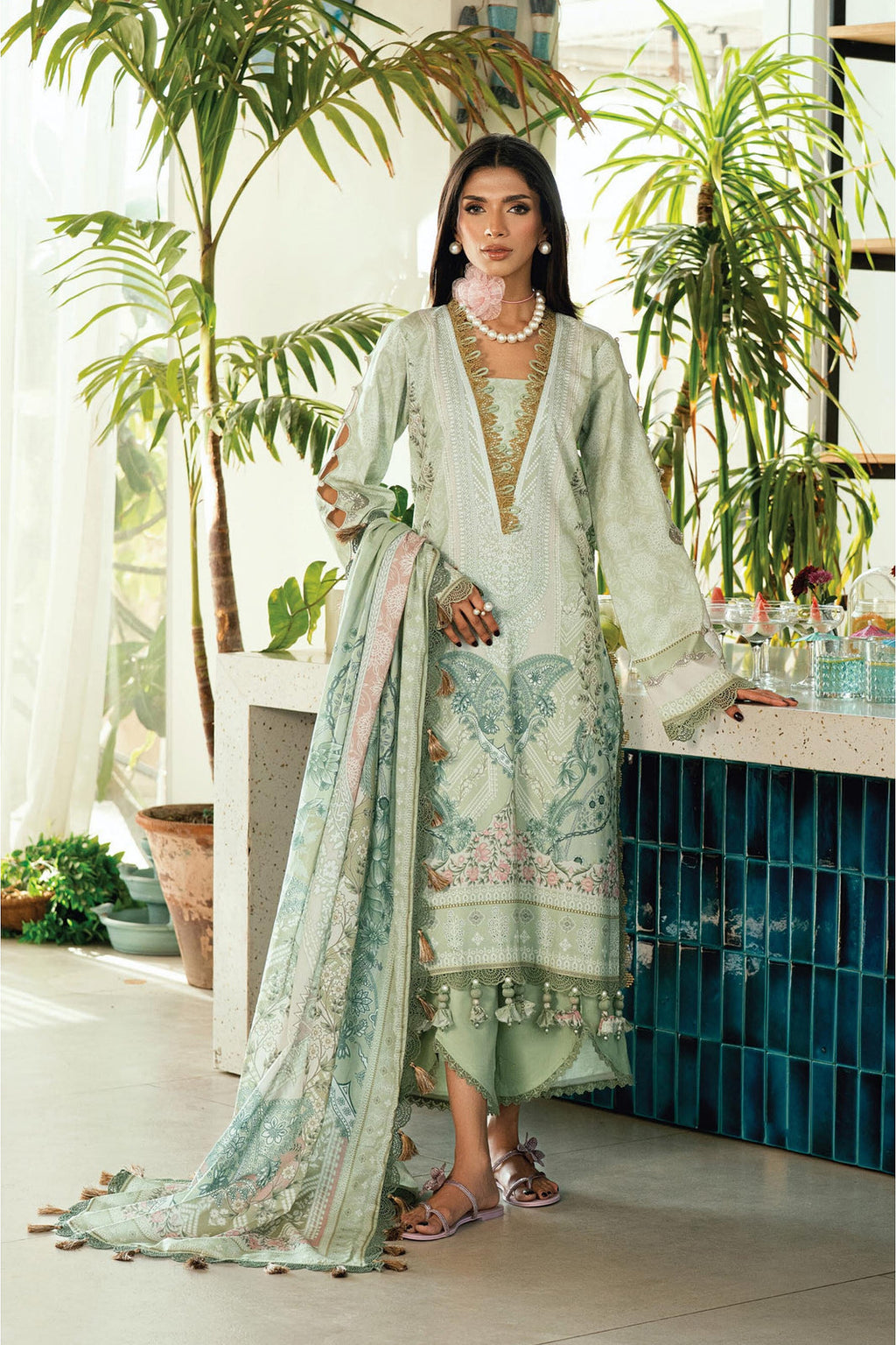 Jade Urbane Lawn Prints Unstitched