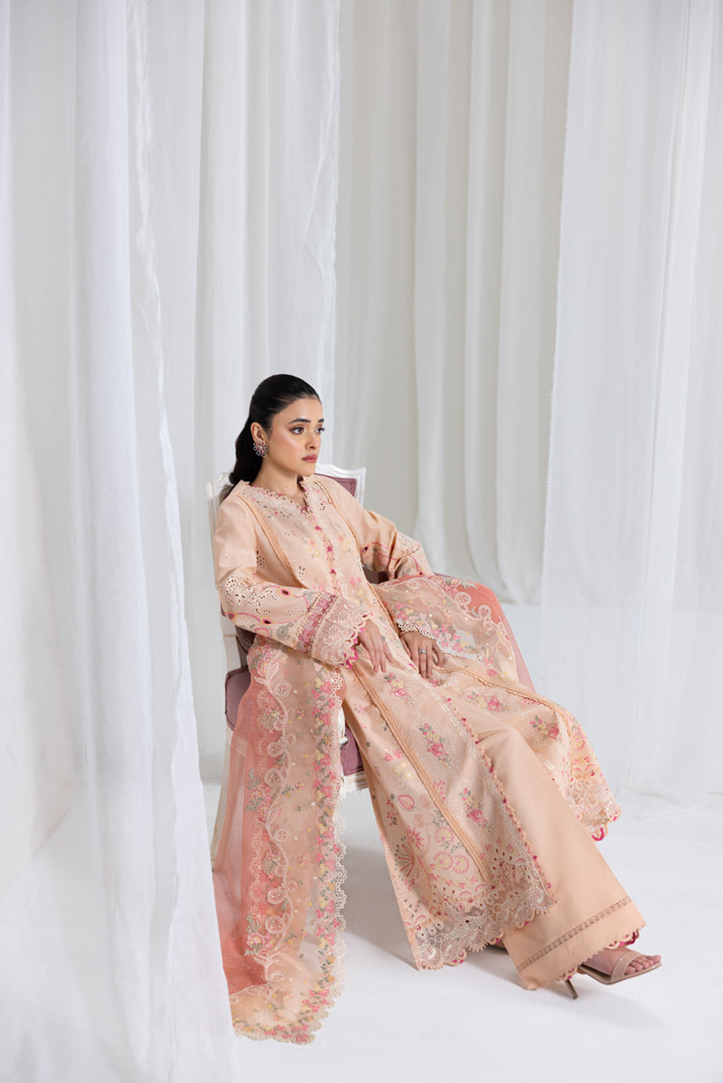 Qalamkar Luxury Lawn Suit