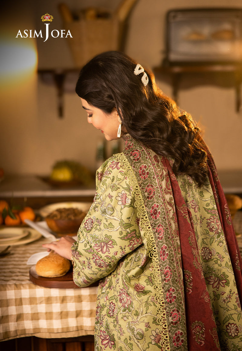 ASIM JOFA PRINTED LAWN 3 PC