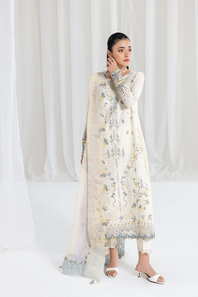 Qalamkar Luxury Lawn Suit