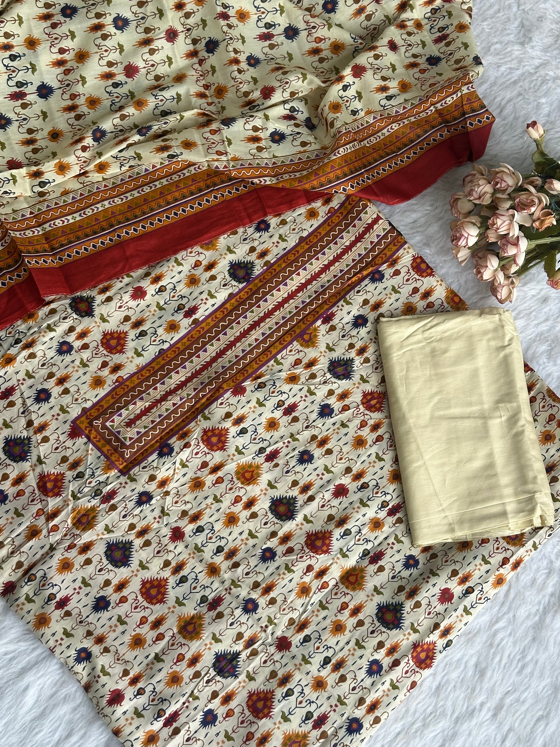 Binsaeed Printed Lawn Unstitched