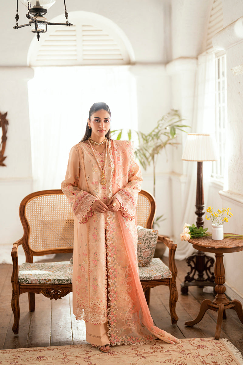 Qalamkar Luxury Lawn Suit