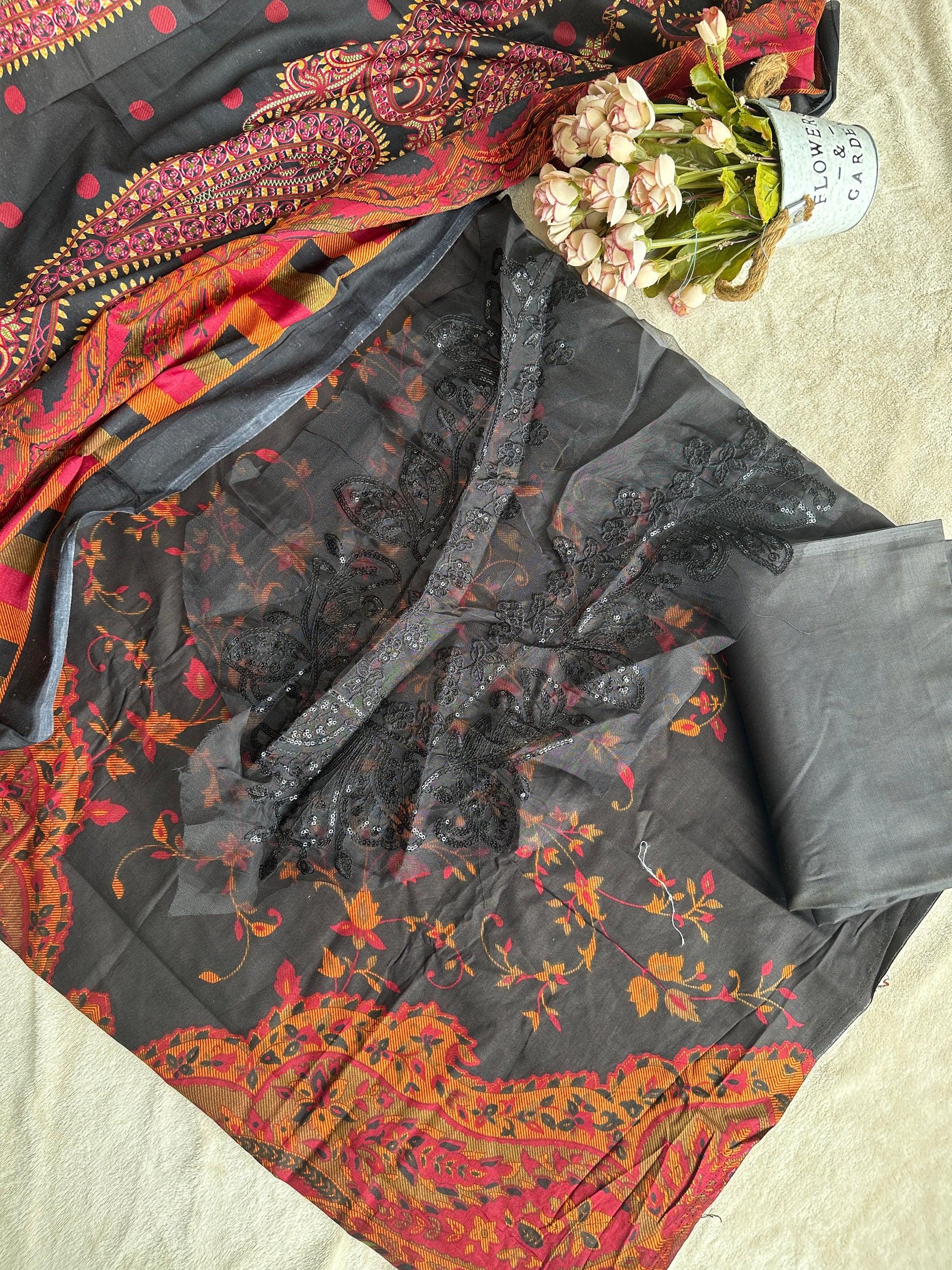 Cotton Unstitched Suit