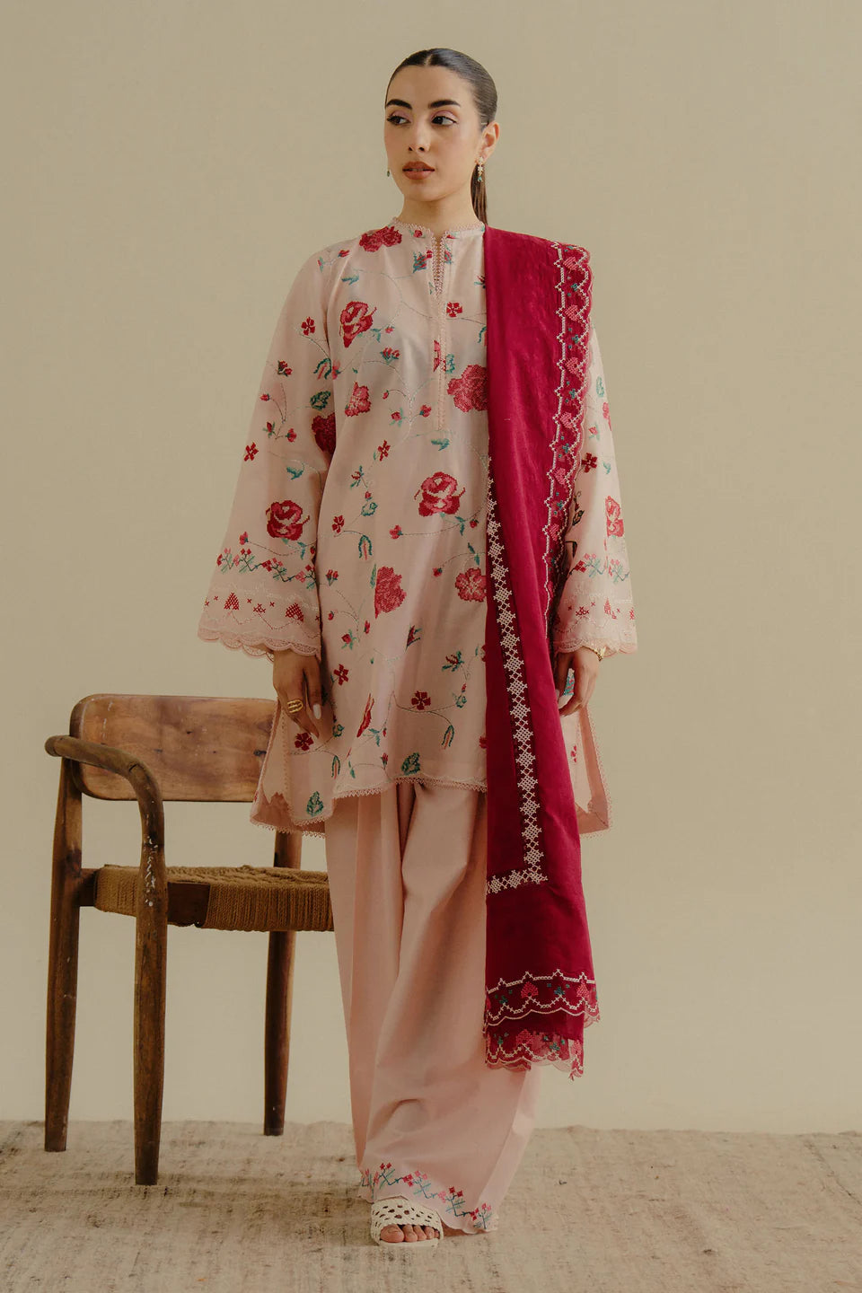 COCO Embroidered Lawn BY ZARA SHAHJAHAN