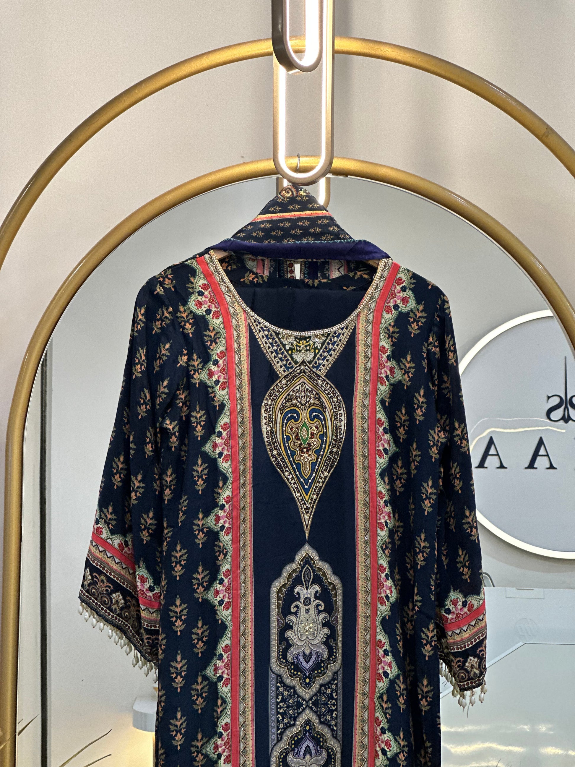 Crepe Silk Stitched Collection