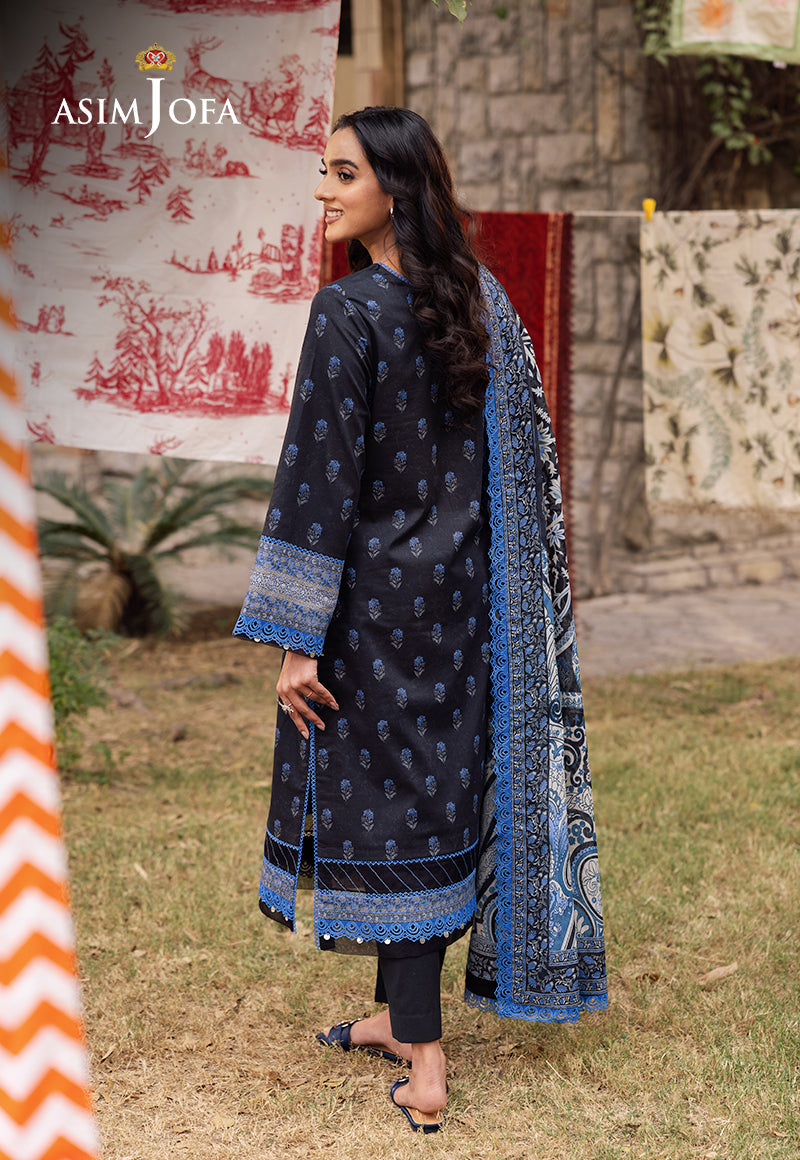 ASIM JOFA PRINTED LAWN 3 PC