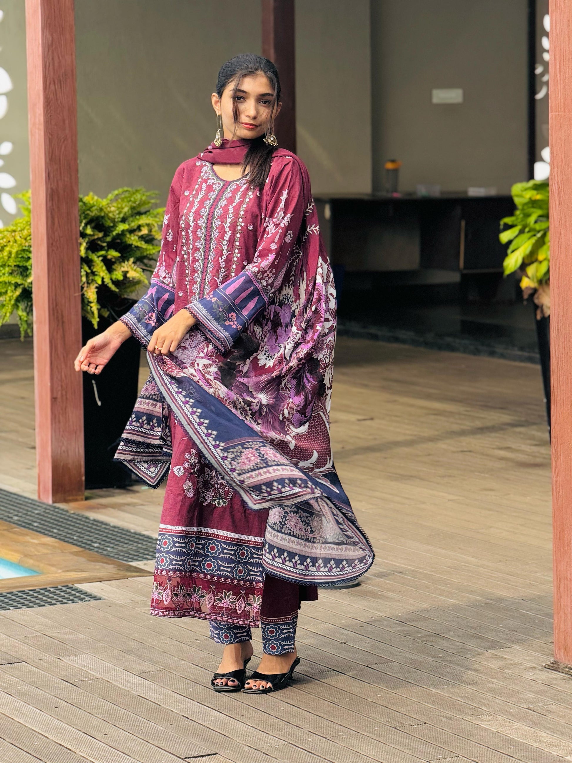 Ramsha Riwayat Embroidered Luxury Lawn
