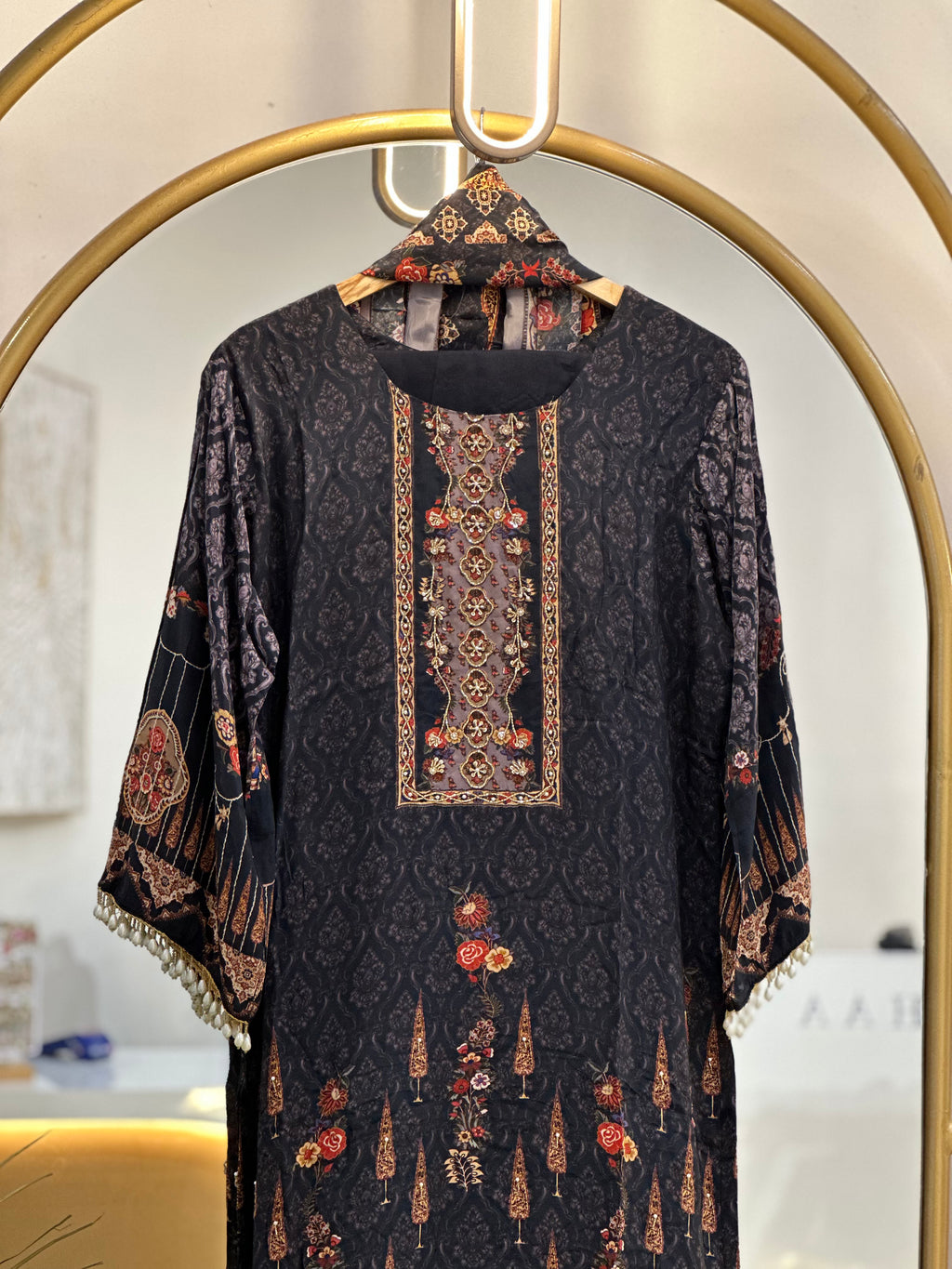 Crepe Silk Stitched Collection