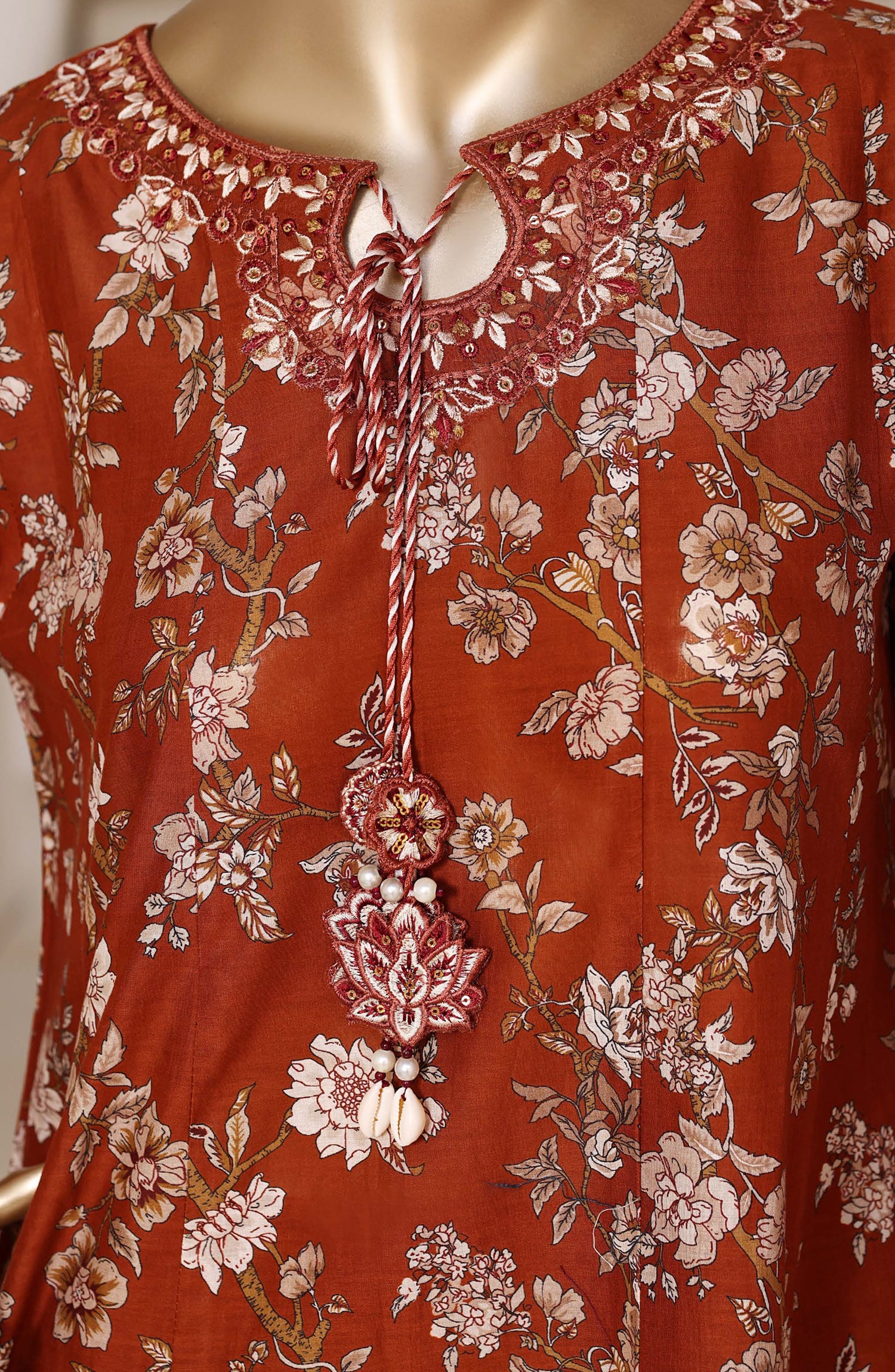 Sadabahar Flared Stitched Suit