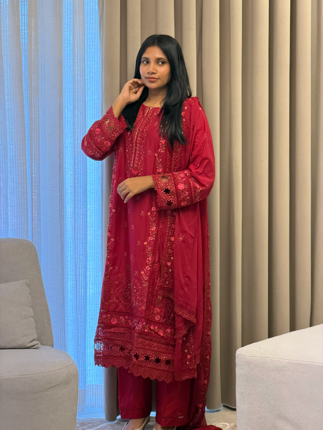Sadabahar Luxury Stitched Suit