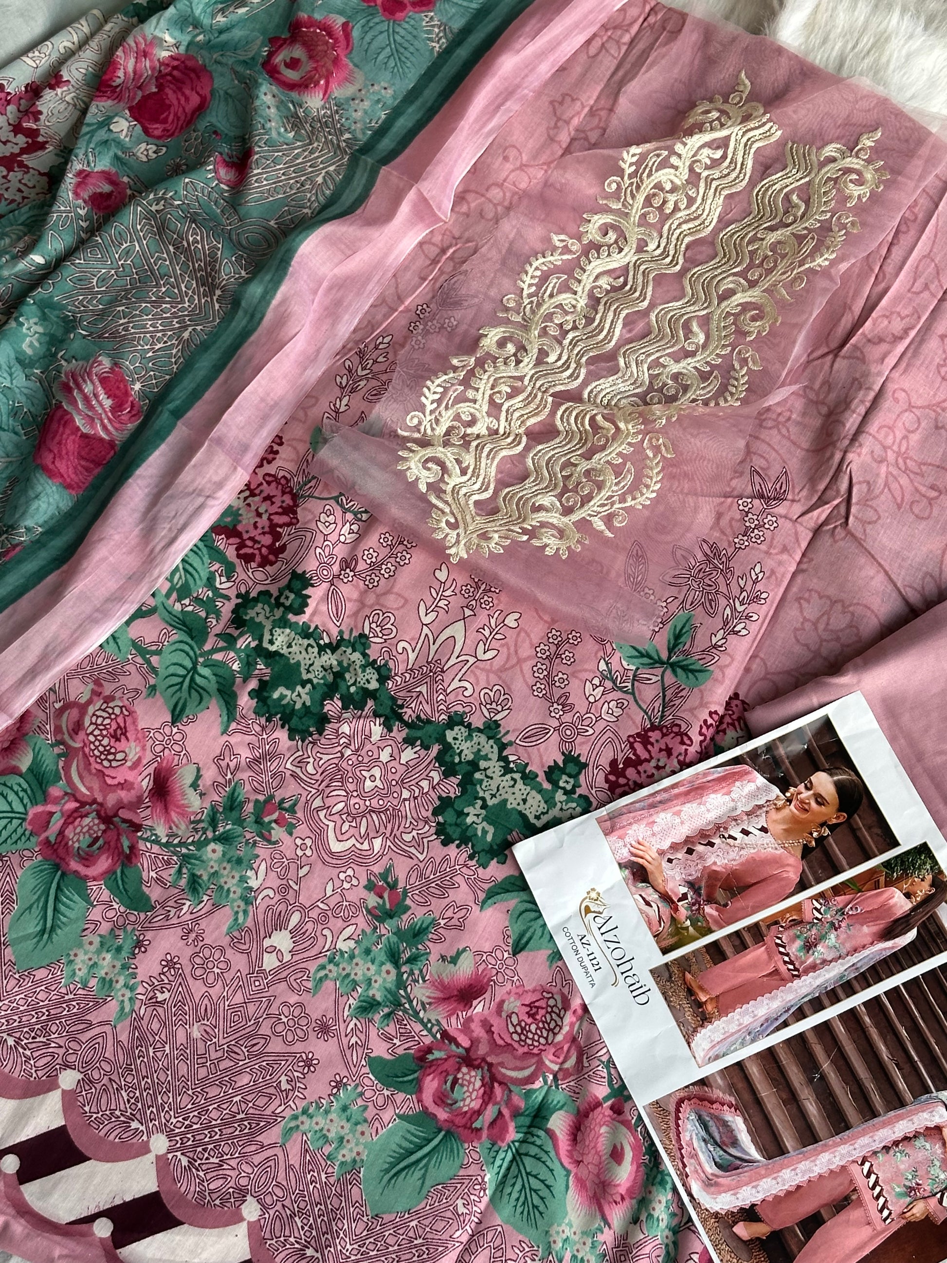 Cotton Unstitched Suit