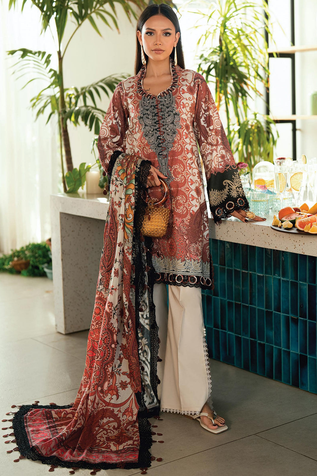 Jade Urbane Lawn Prints Unstitched