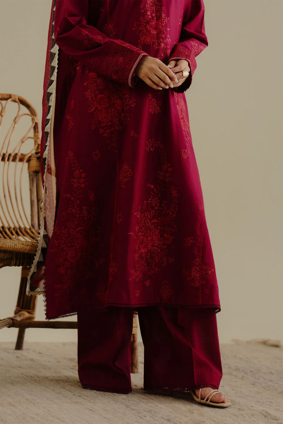 COCO Embroidered Lawn BY ZARA SHAHJAHAN