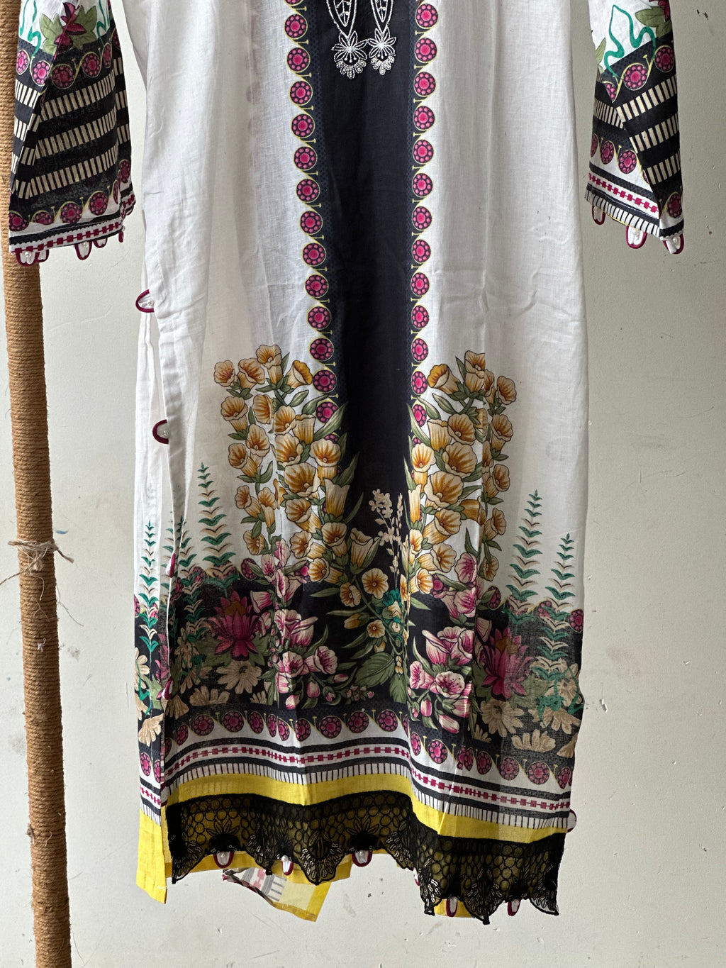 Cotton stitched 3 pc suit