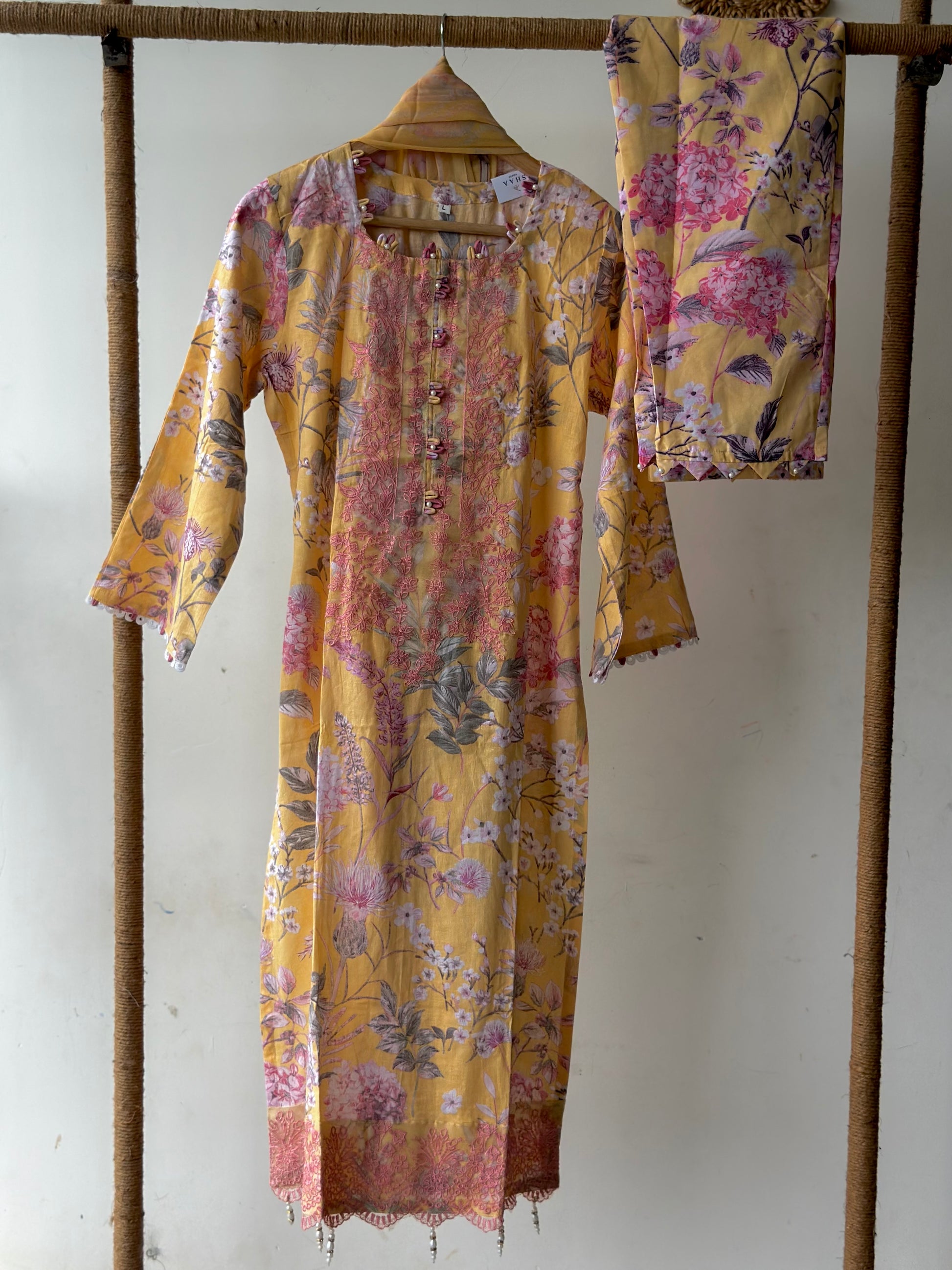 COTTON STITCHED SUIT