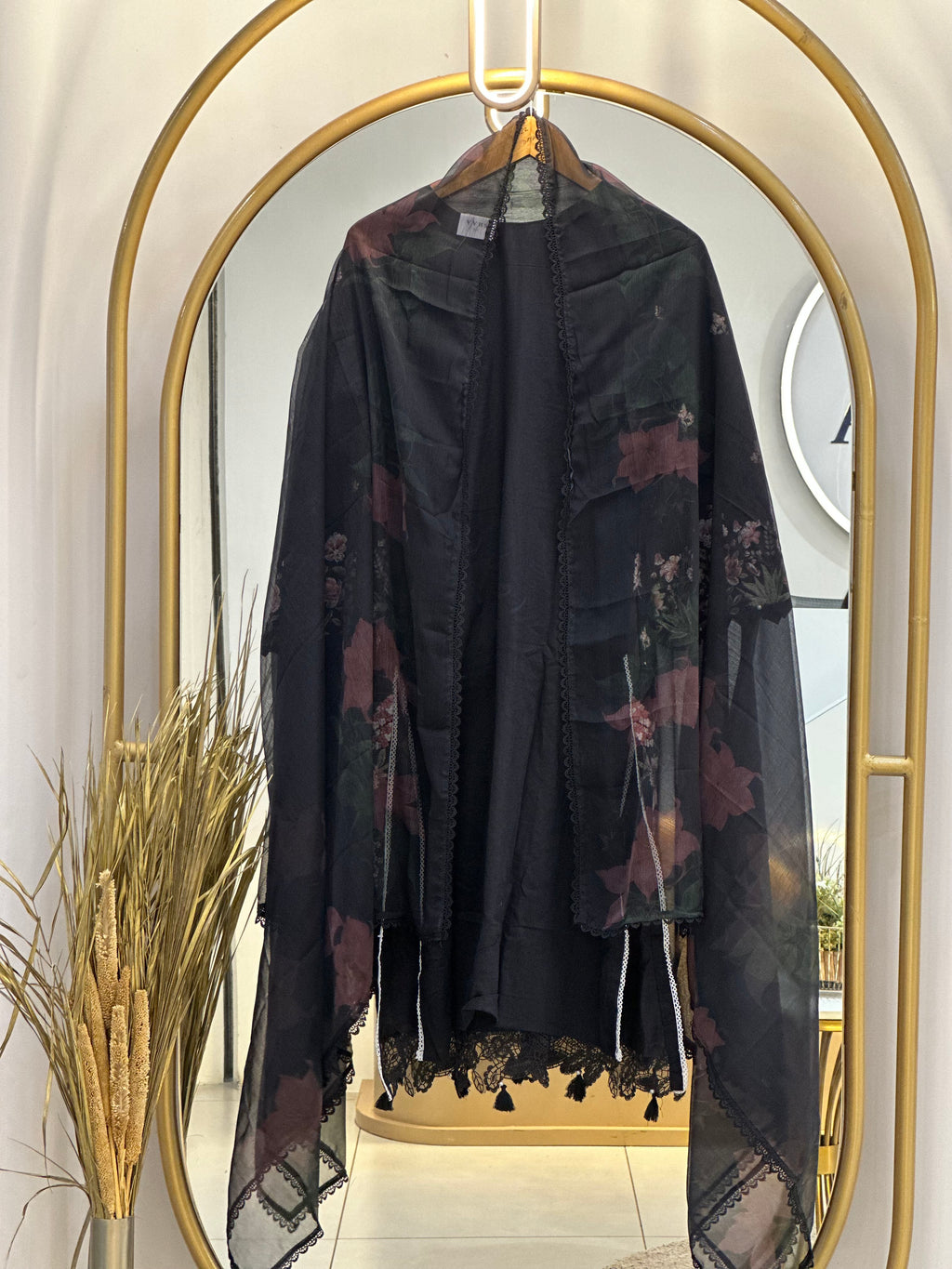 Embroidered Cotton Stitched Suit